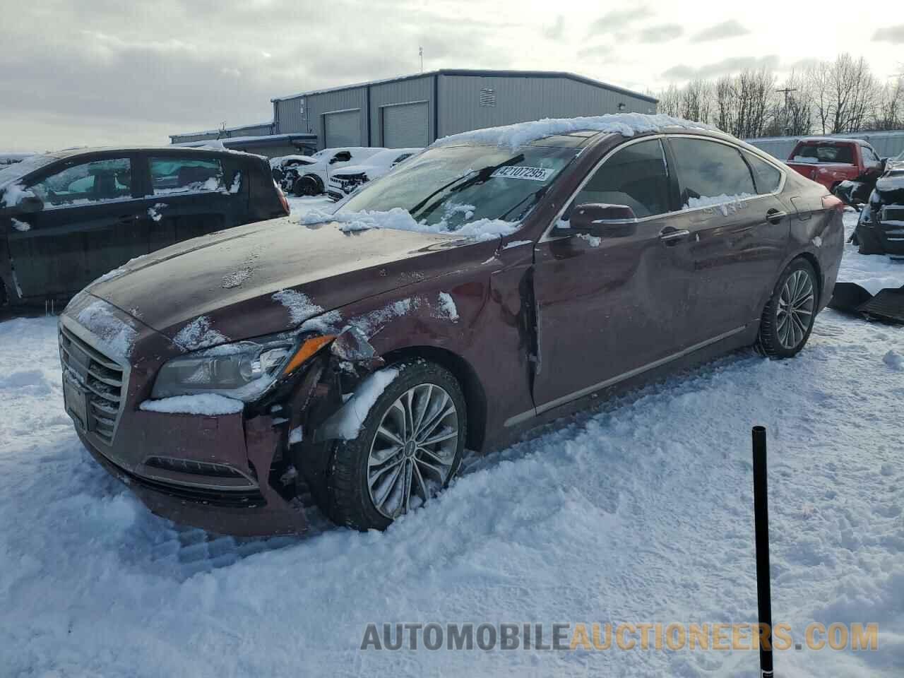 KMHGN4JE1FU037038 HYUNDAI GENESIS 2015