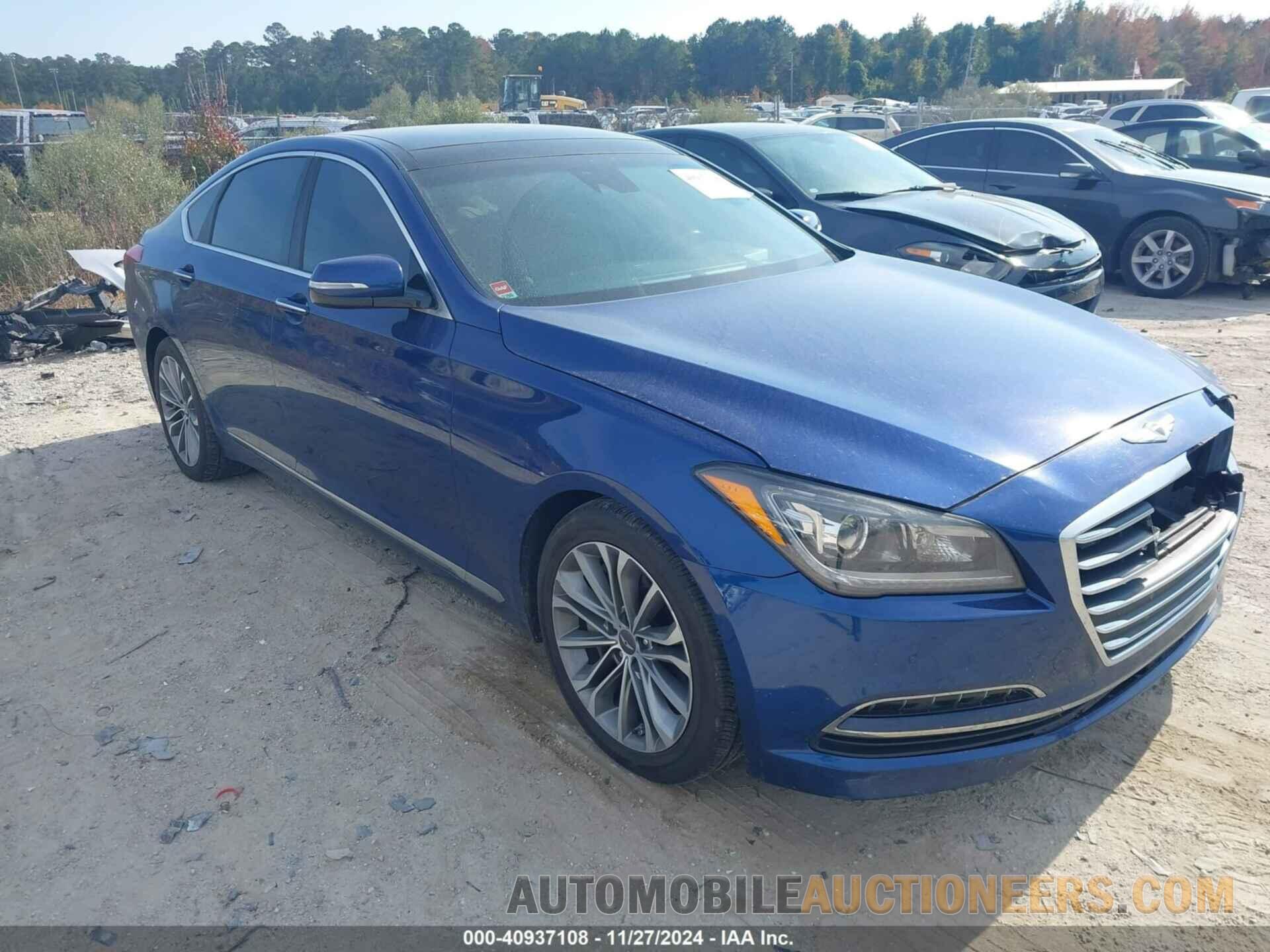 KMHGN4JE1FU050453 HYUNDAI GENESIS 2015