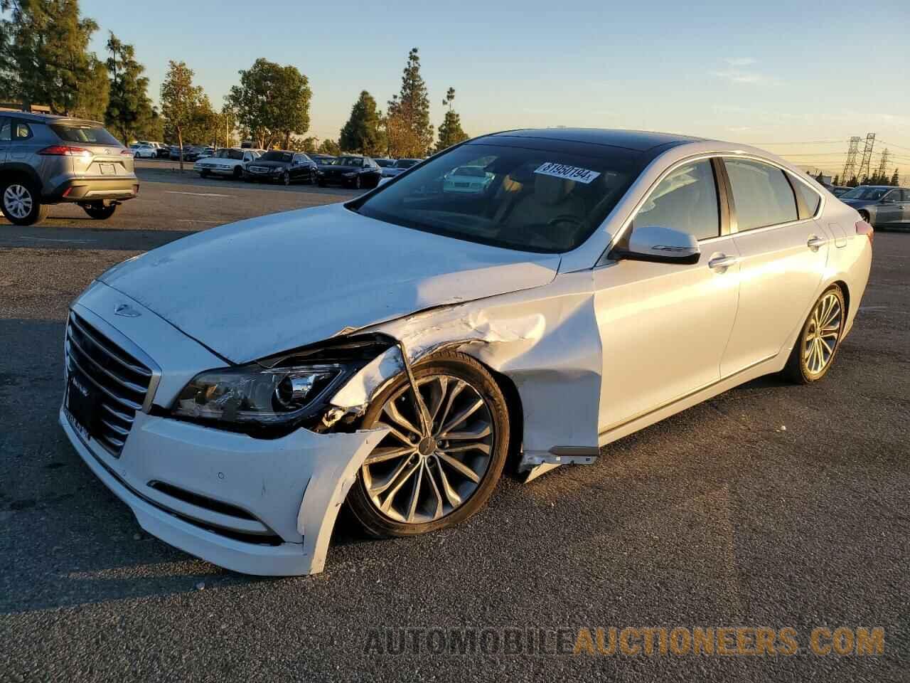 KMHGN4JE2FU025819 HYUNDAI GENESIS 2015