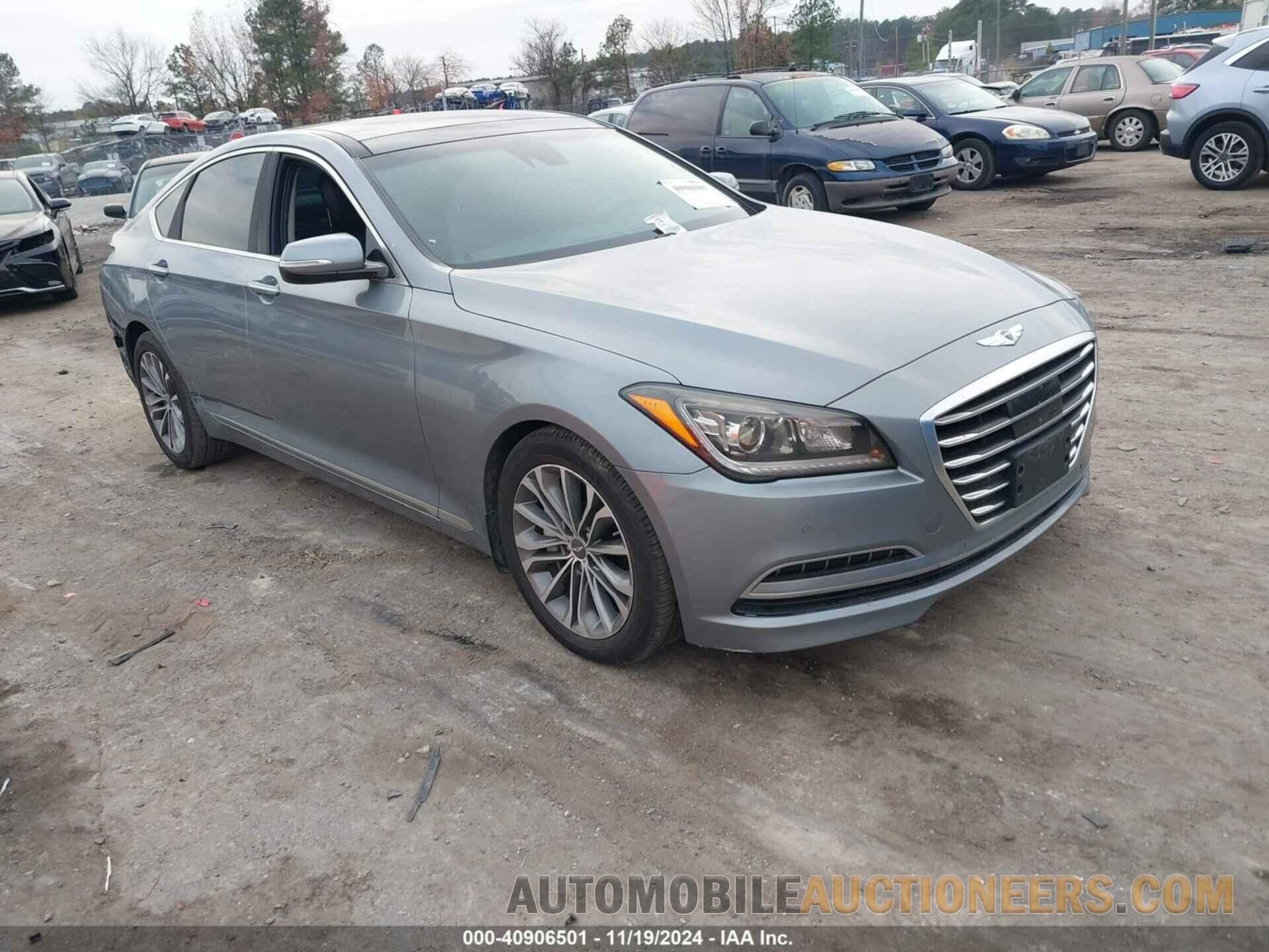 KMHGN4JE2FU071005 HYUNDAI GENESIS 2015