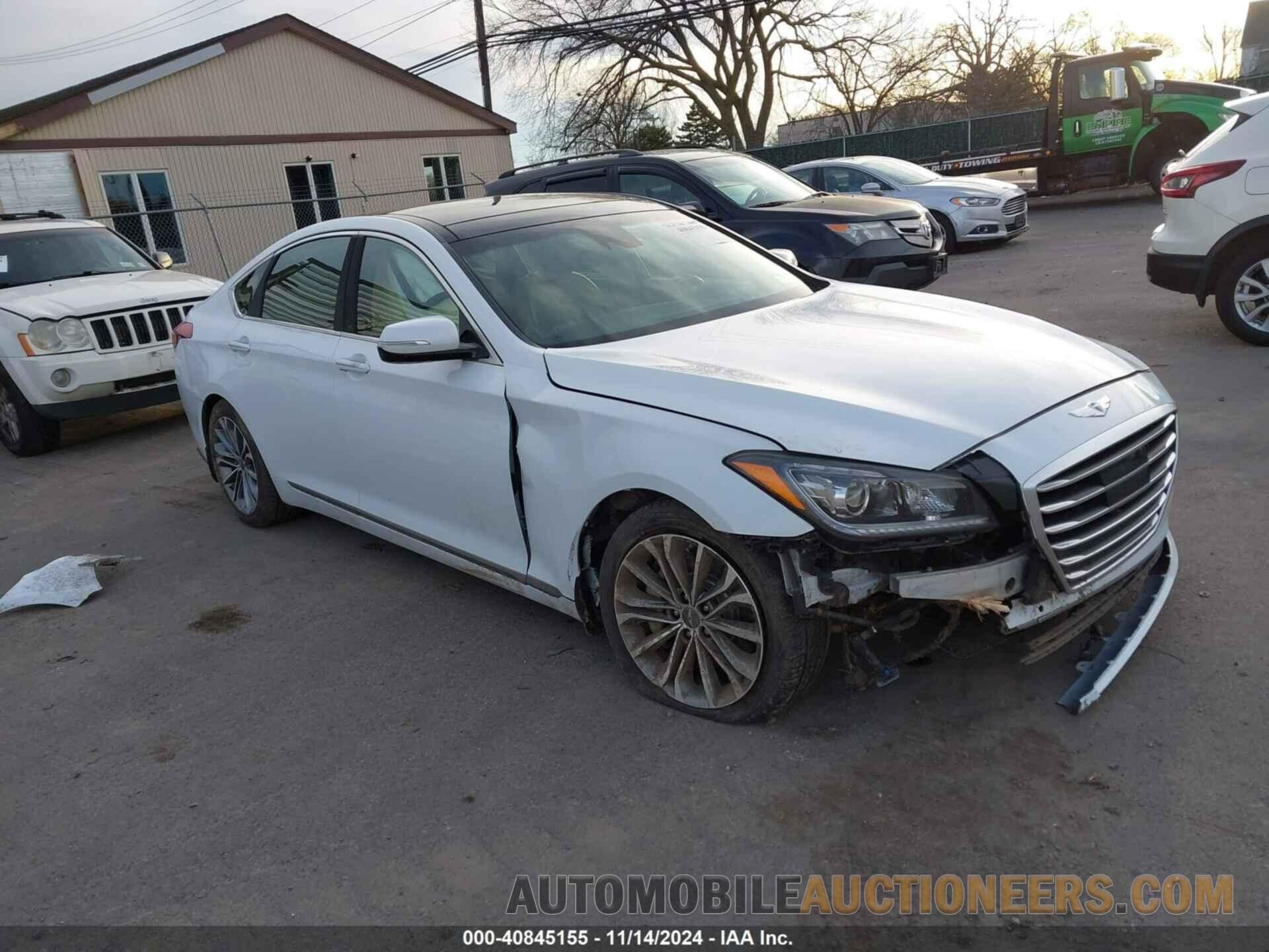 KMHGN4JE2FU075765 HYUNDAI GENESIS 2015