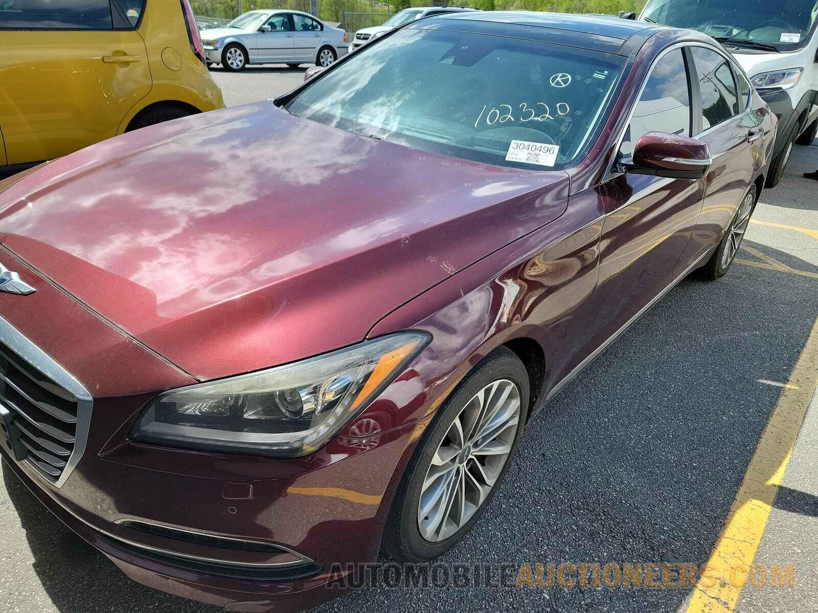 KMHGN4JE2FU102320 Hyundai Genesis 2015