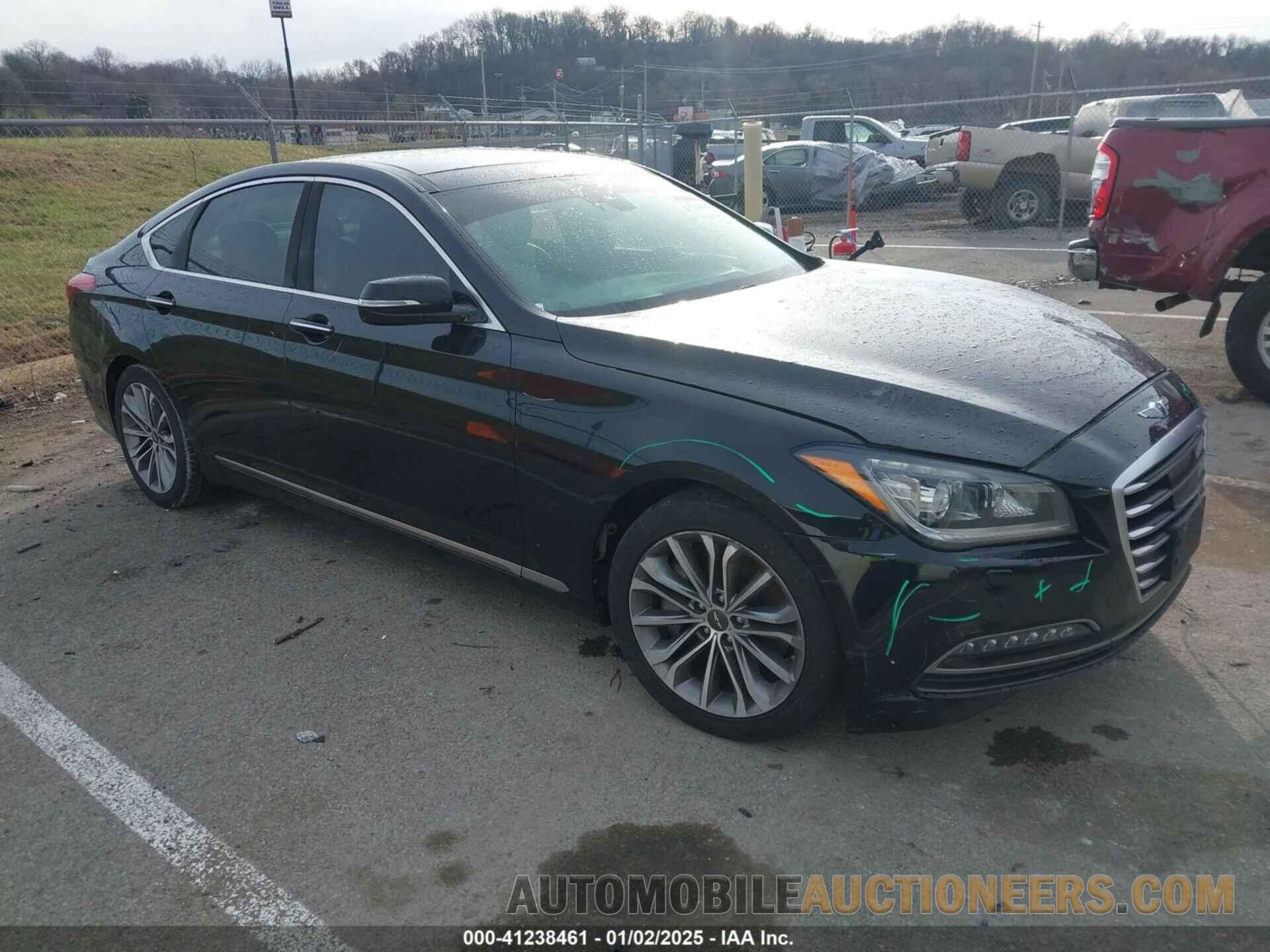 KMHGN4JE2HU192460 GENESIS G80 2017