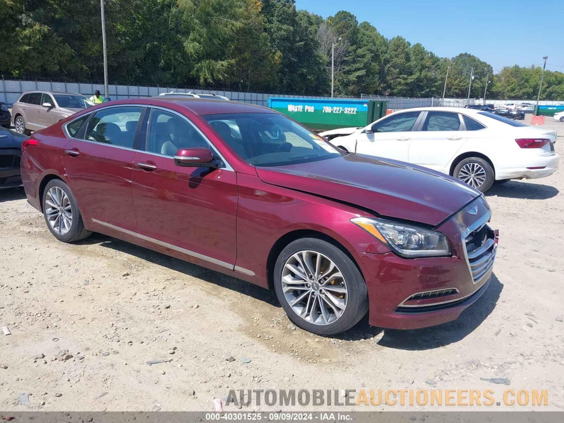 KMHGN4JE3FU014103 HYUNDAI GENESIS 2015