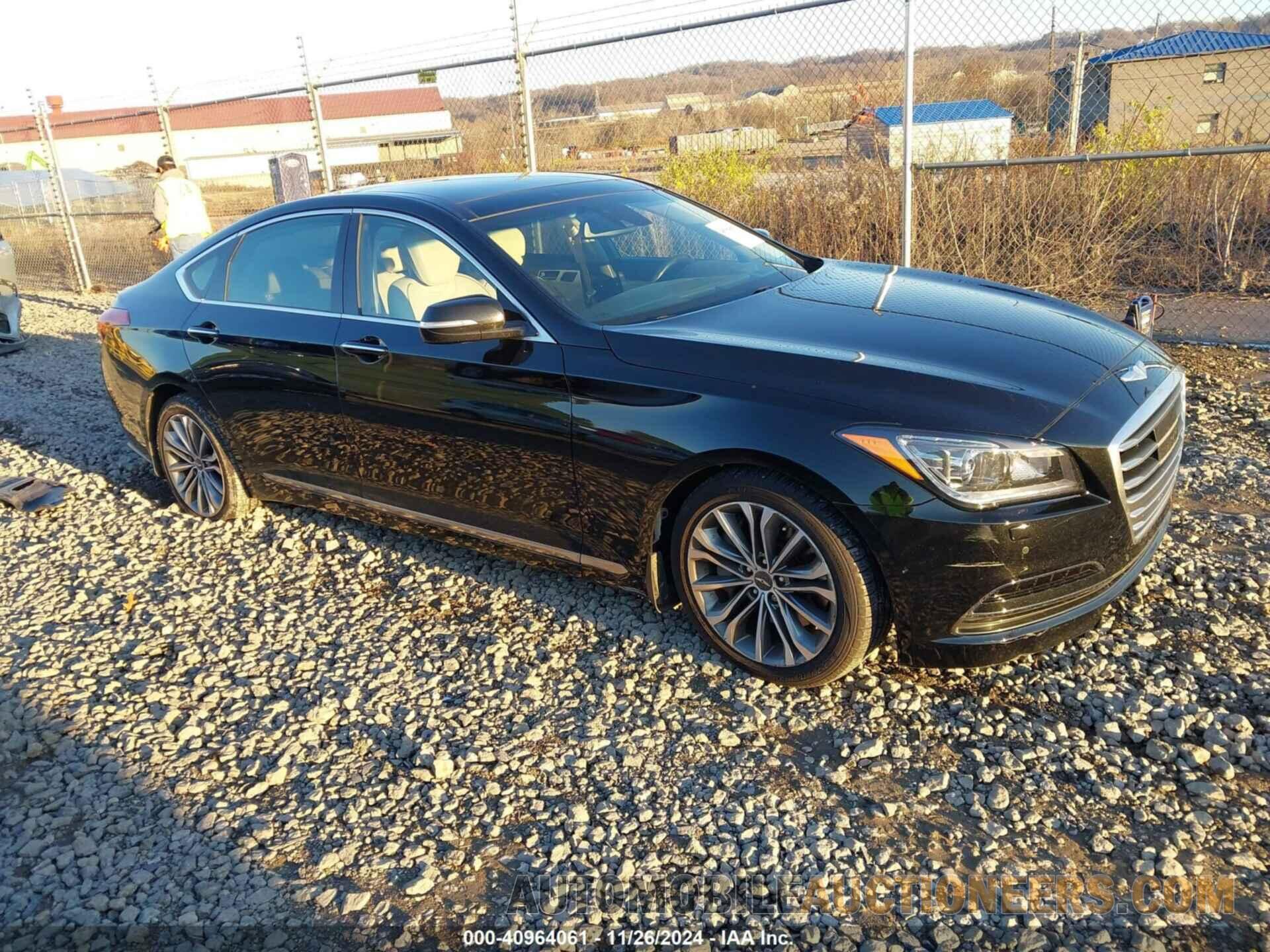 KMHGN4JE3FU062913 HYUNDAI GENESIS 2015