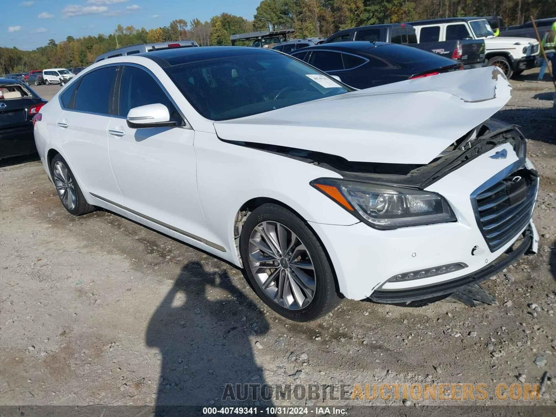 KMHGN4JE3GU107155 HYUNDAI GENESIS 2016