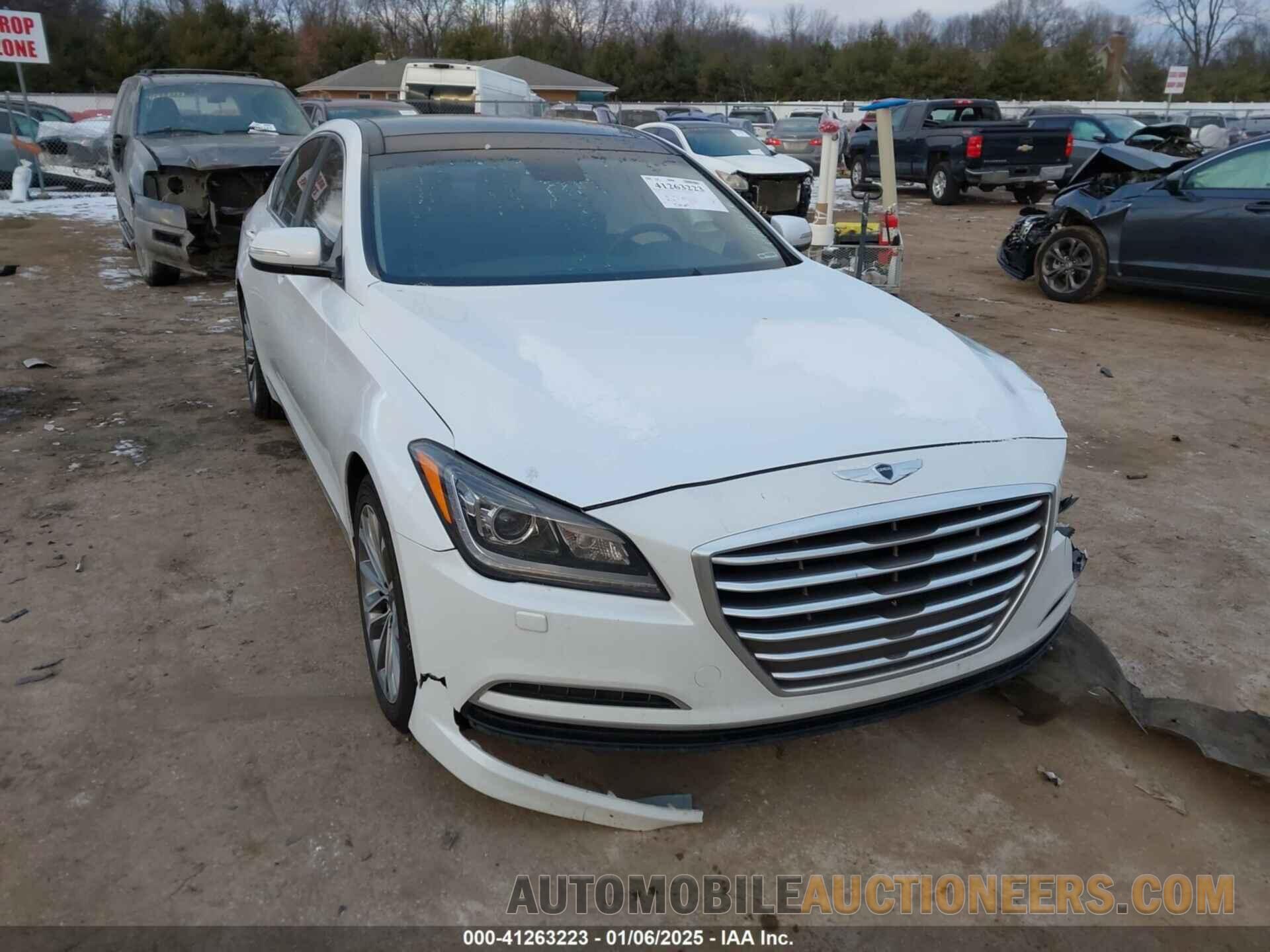 KMHGN4JE4FU047563 HYUNDAI GENESIS 2015