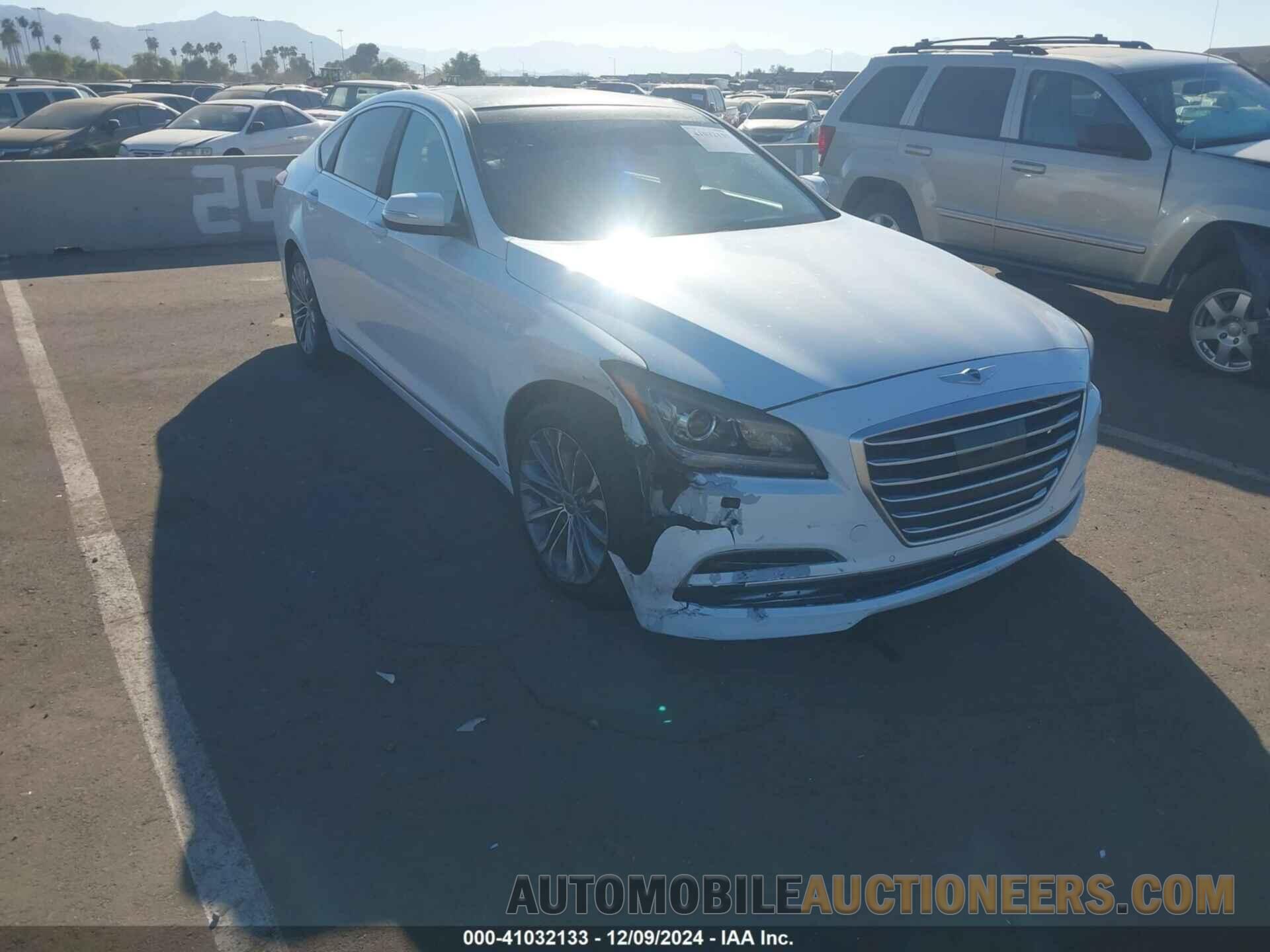 KMHGN4JE4FU072110 HYUNDAI GENESIS 2015