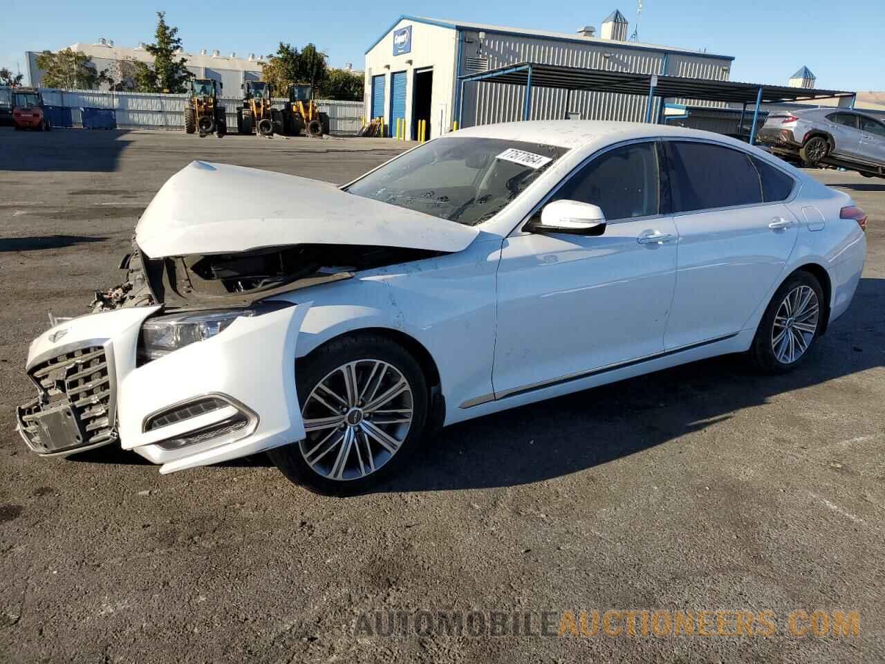 KMHGN4JE4JU271313 GENESIS G80 2018