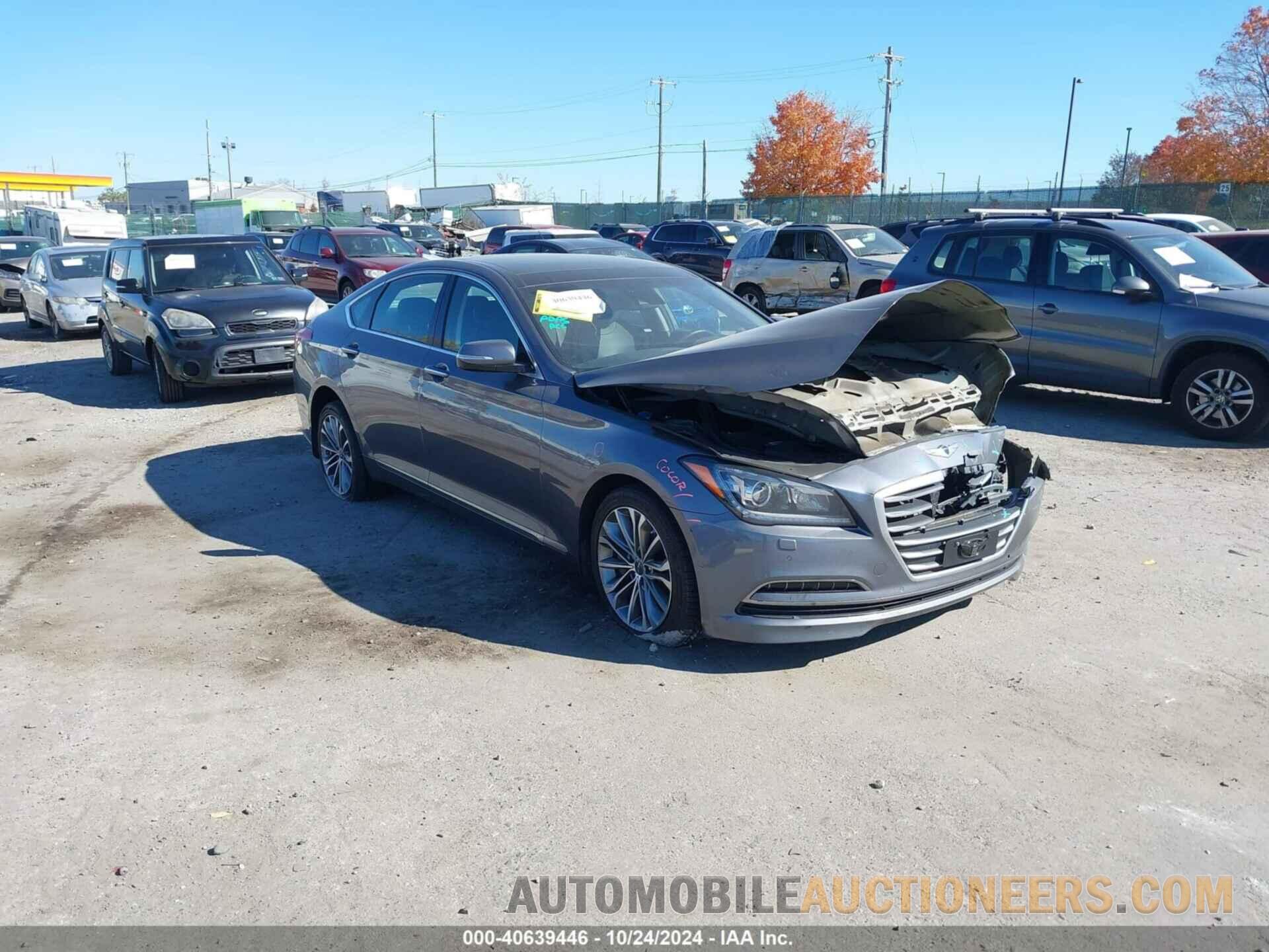 KMHGN4JE5FU019142 HYUNDAI GENESIS 2015