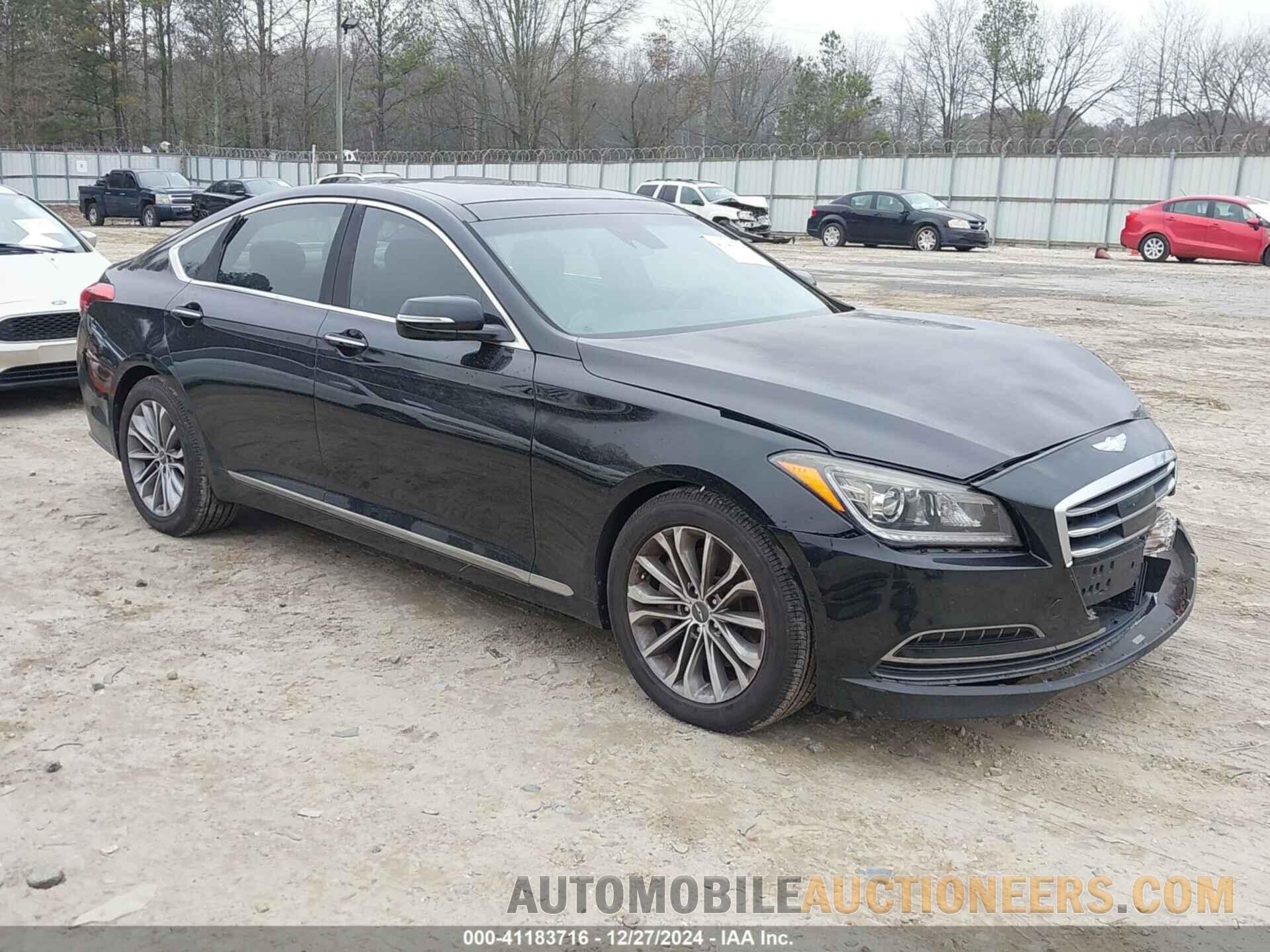 KMHGN4JE5FU050178 HYUNDAI GENESIS 2015