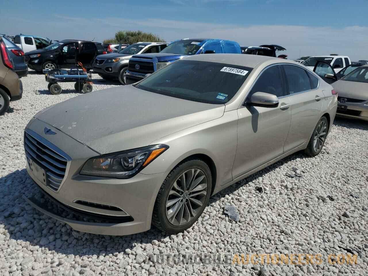 KMHGN4JE5FU082158 HYUNDAI GENESIS 2015