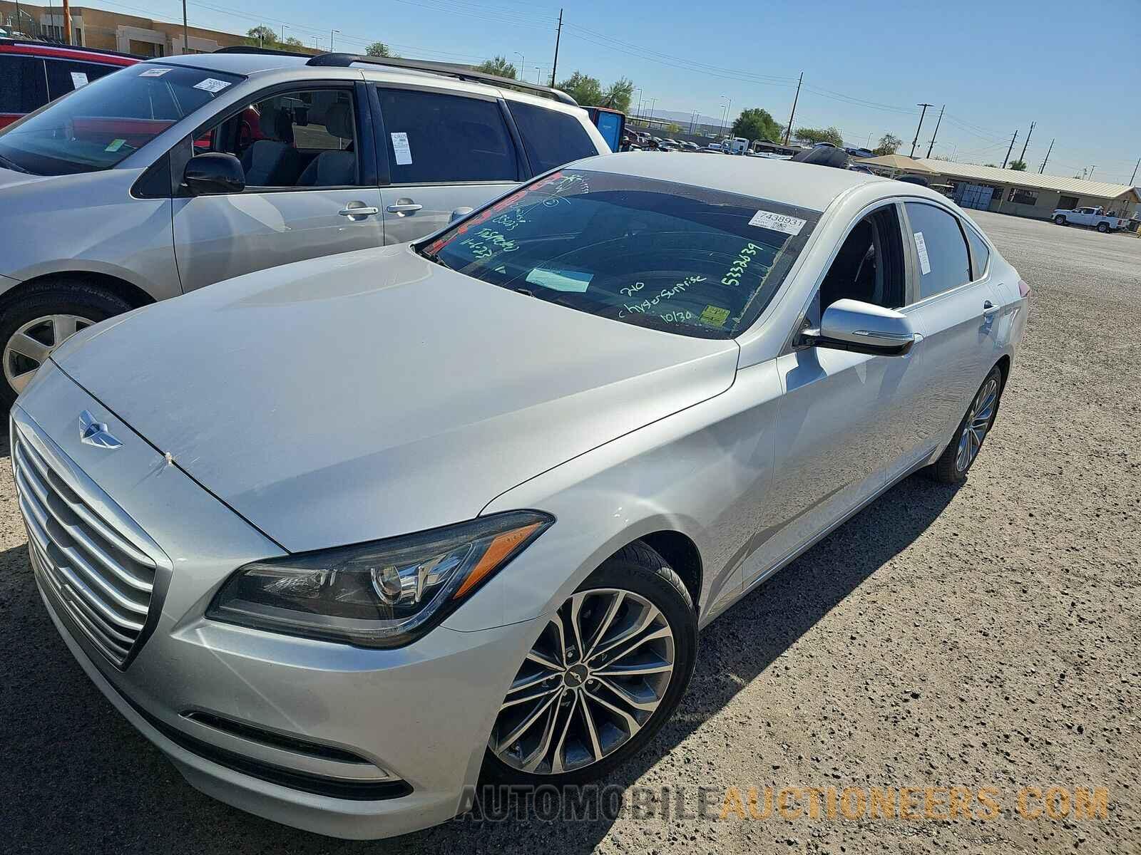 KMHGN4JE5GU118027 Hyundai Genesis 2016