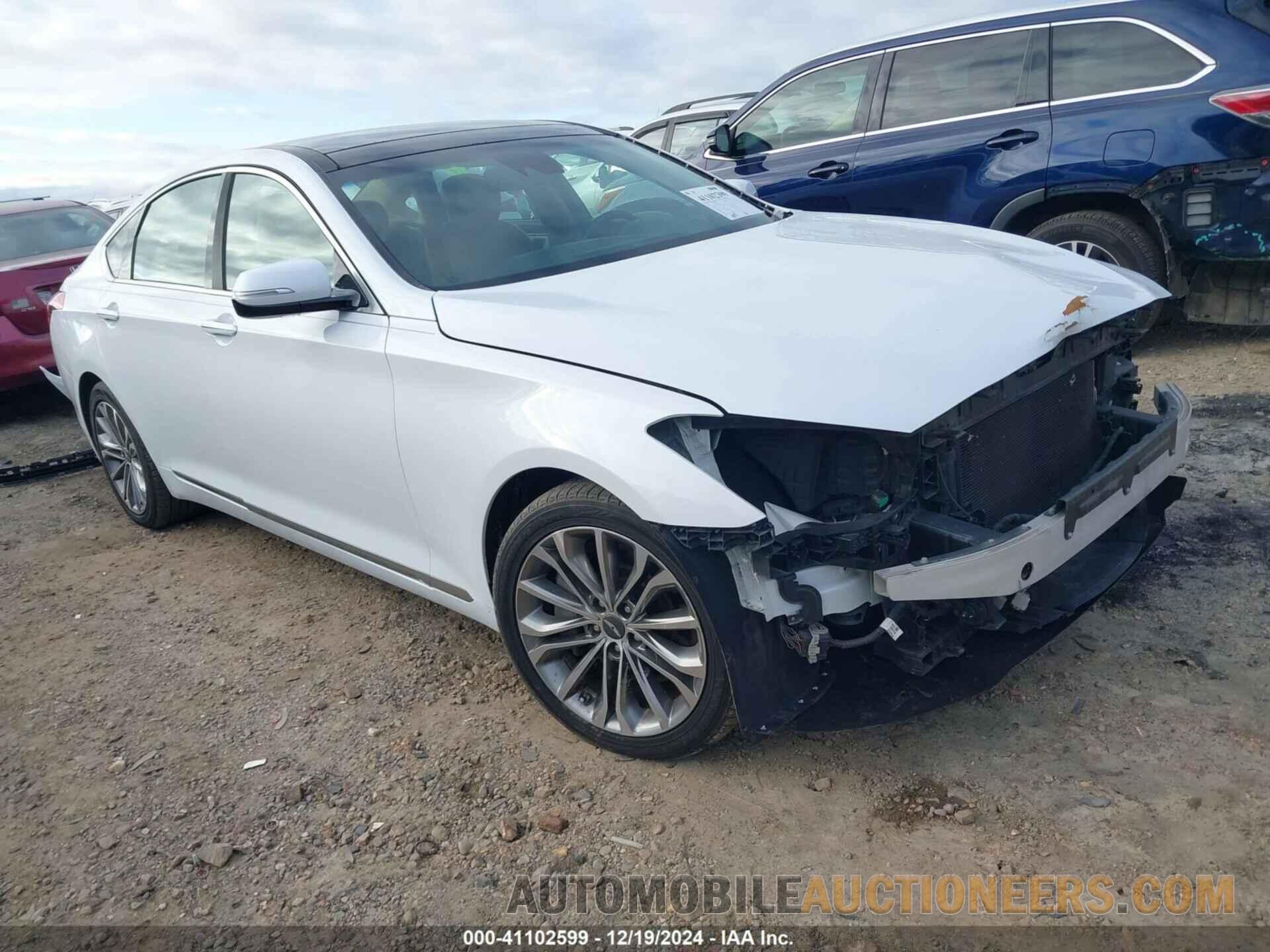 KMHGN4JE6FU020848 HYUNDAI GENESIS 2015