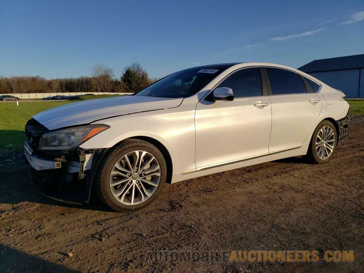 KMHGN4JE6FU038458 HYUNDAI GENESIS 2015