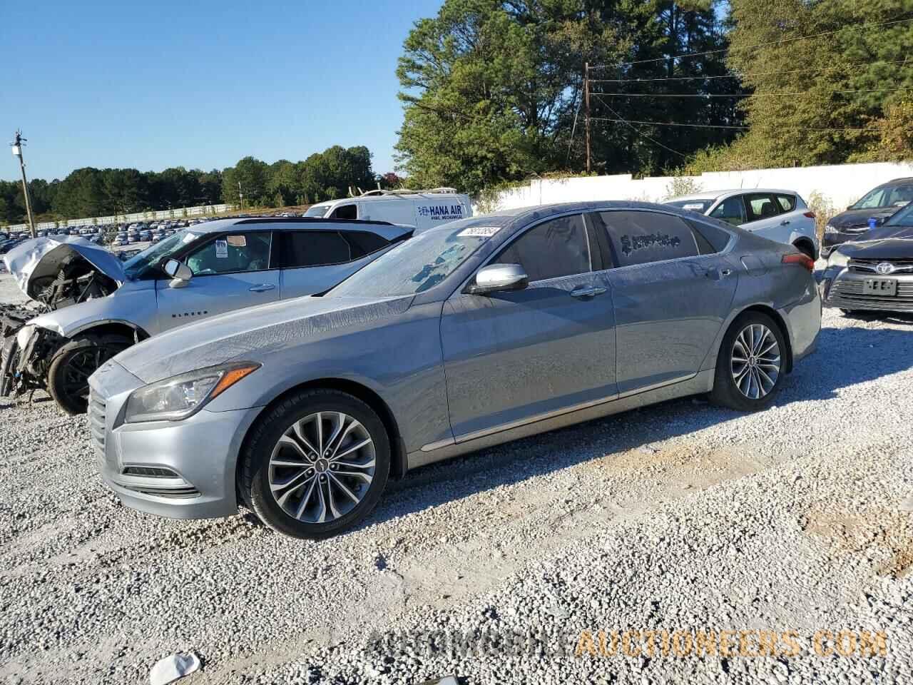 KMHGN4JE6FU058290 HYUNDAI GENESIS 2015