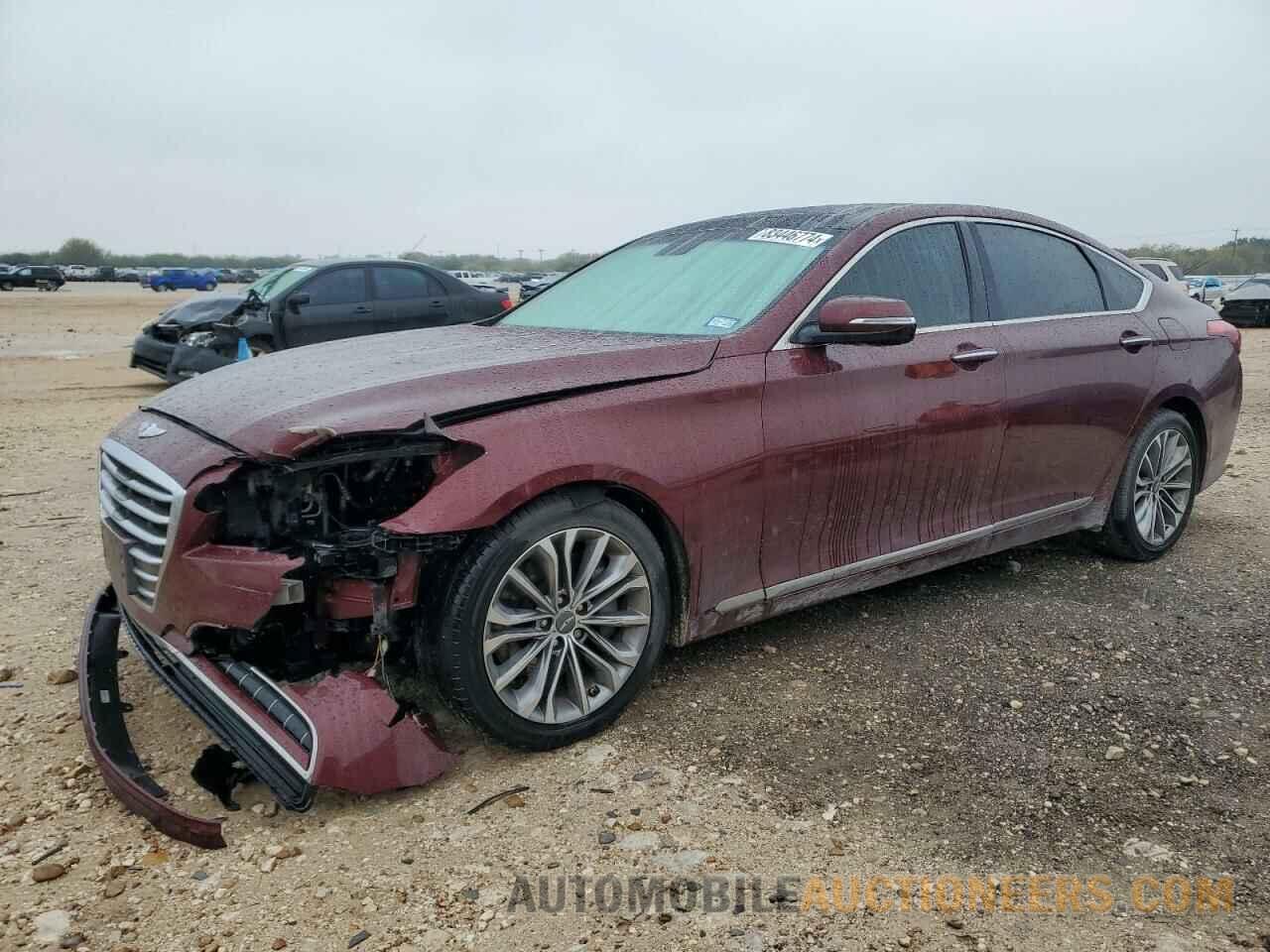 KMHGN4JE6FU058600 HYUNDAI GENESIS 2015