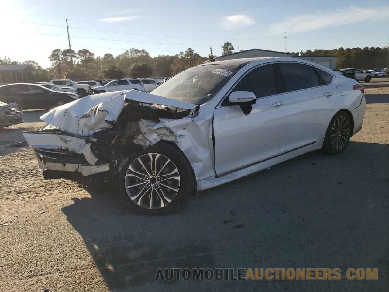 KMHGN4JE7FU035729 HYUNDAI GENESIS 2015