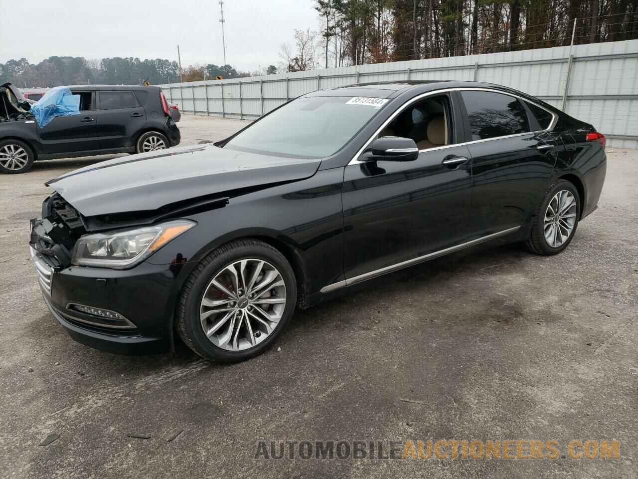 KMHGN4JE7FU048853 HYUNDAI GENESIS 2015