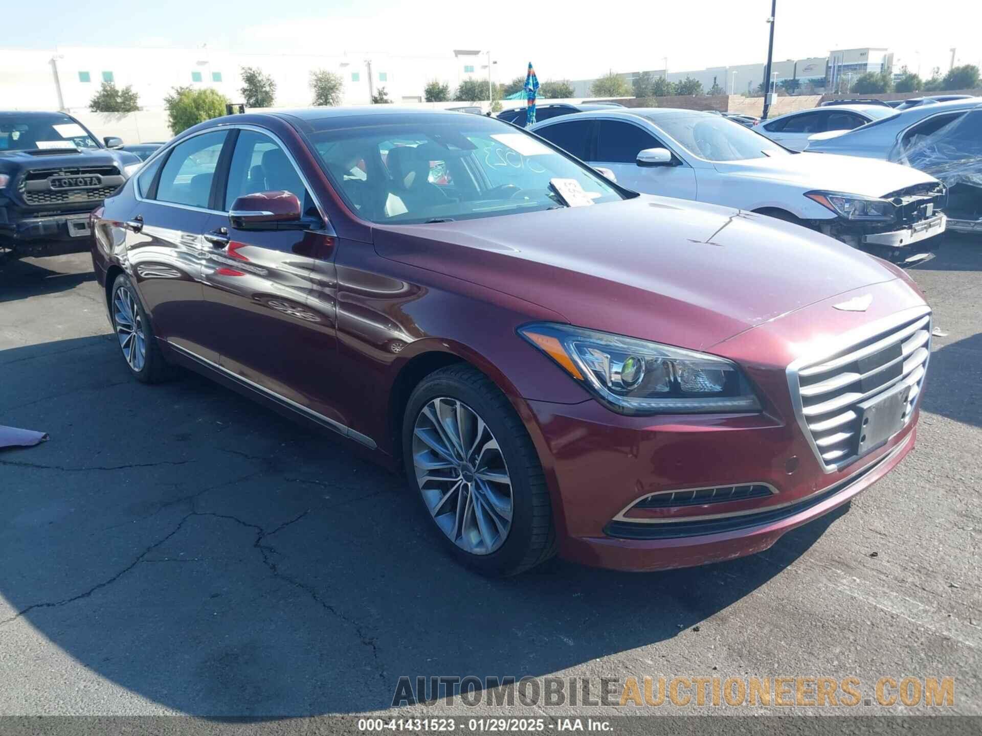 KMHGN4JE7FU088690 HYUNDAI GENESIS 2015