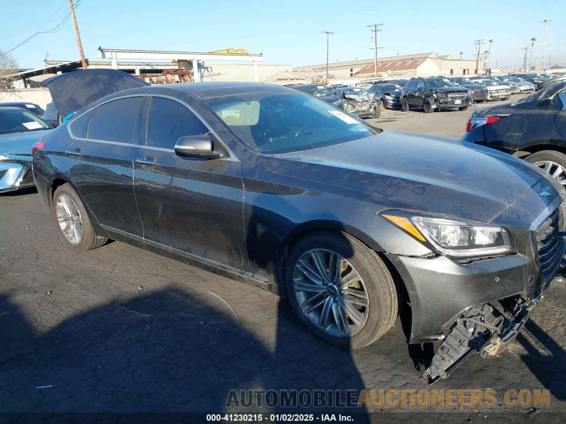 KMHGN4JE7JU262623 GENESIS G80 2018