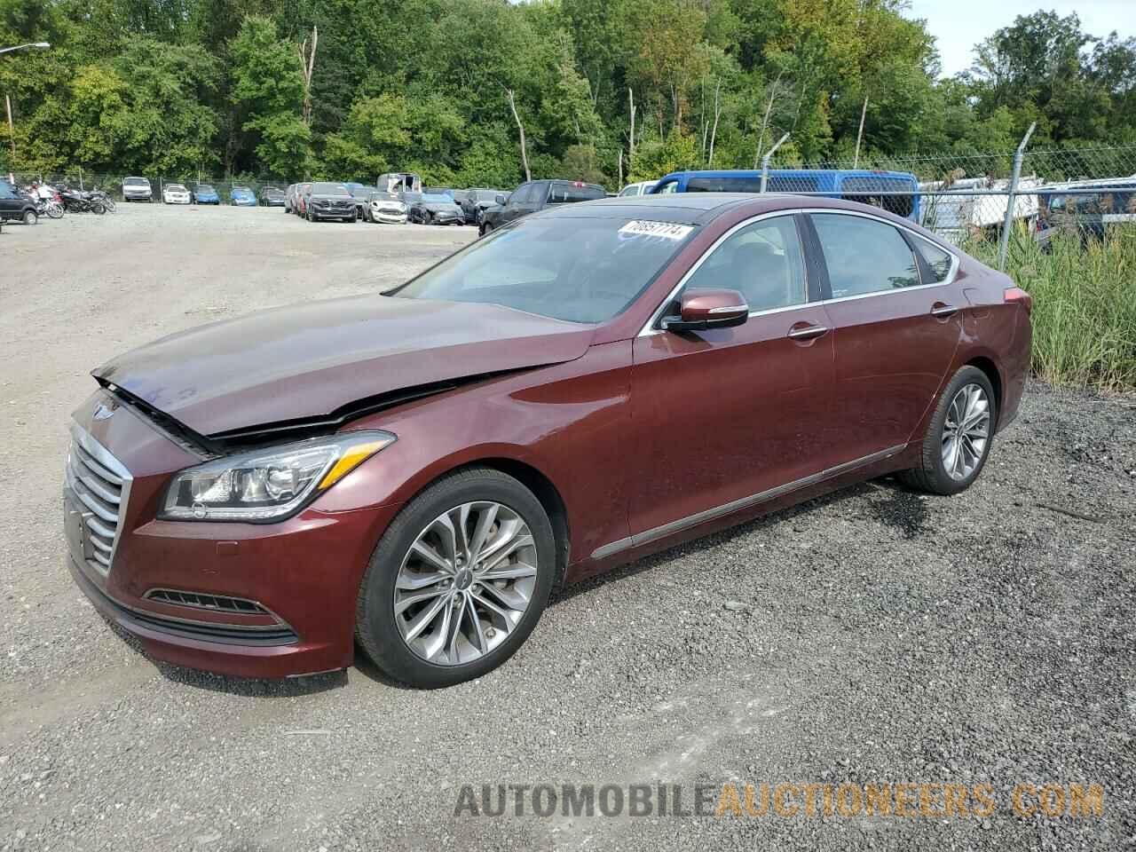 KMHGN4JE8FU050790 HYUNDAI GENESIS 2015