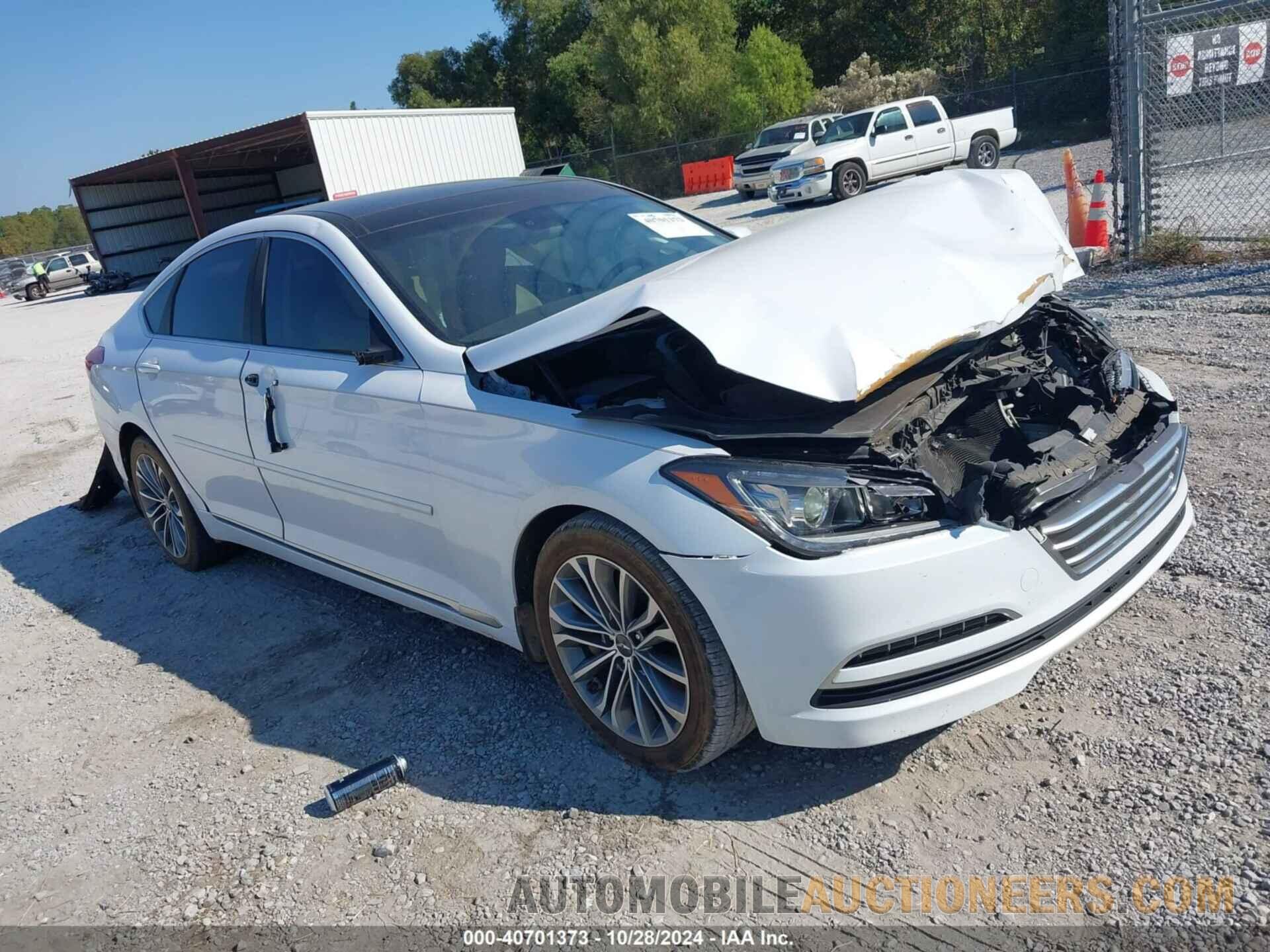 KMHGN4JE8FU101060 HYUNDAI GENESIS 2015