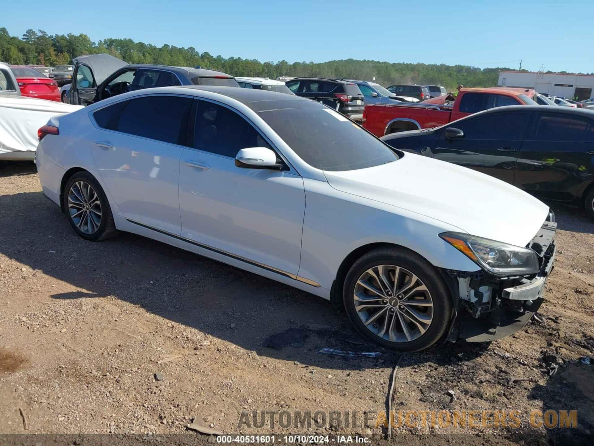 KMHGN4JE8GU127028 HYUNDAI GENESIS 2016