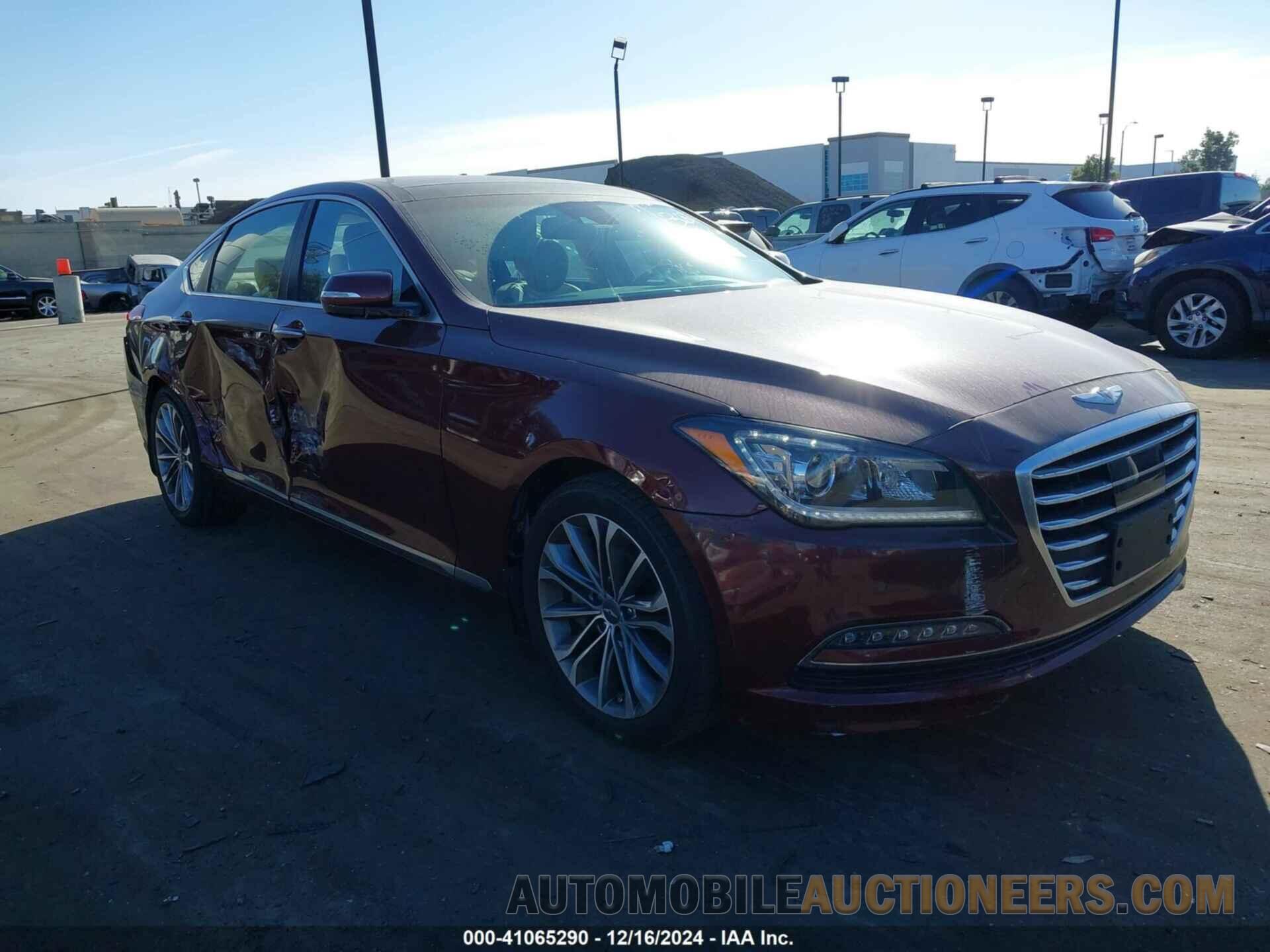 KMHGN4JE8GU138613 HYUNDAI GENESIS 2016