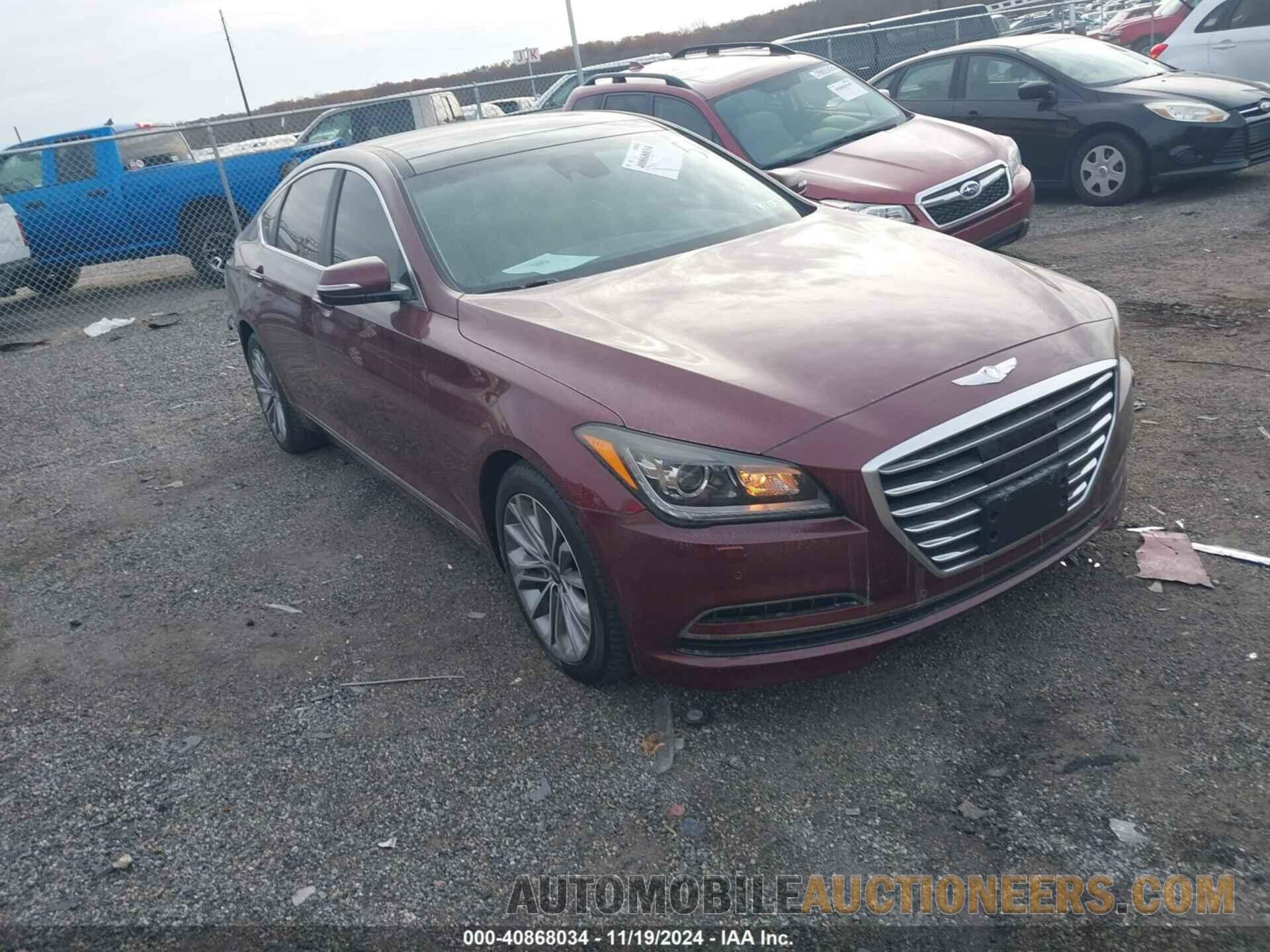 KMHGN4JE9FU030466 HYUNDAI GENESIS 2015