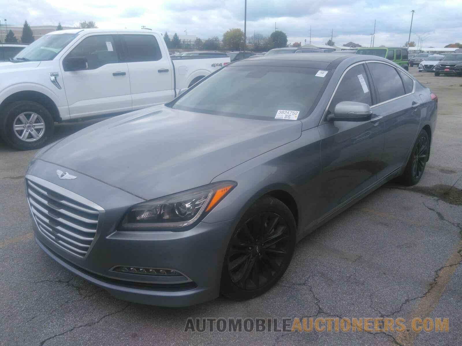 KMHGN4JE9GU106317 Hyundai Genesis 2016