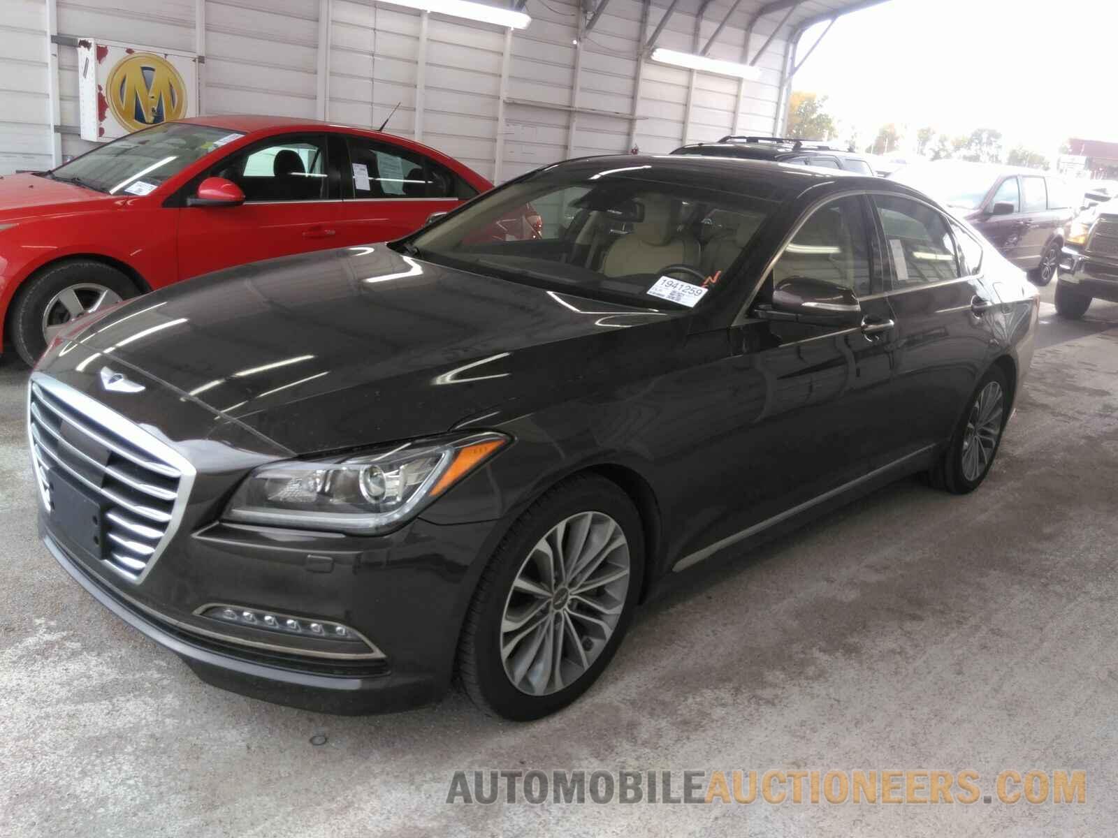 KMHGN4JE9GU125823 Hyundai Genesis 2016