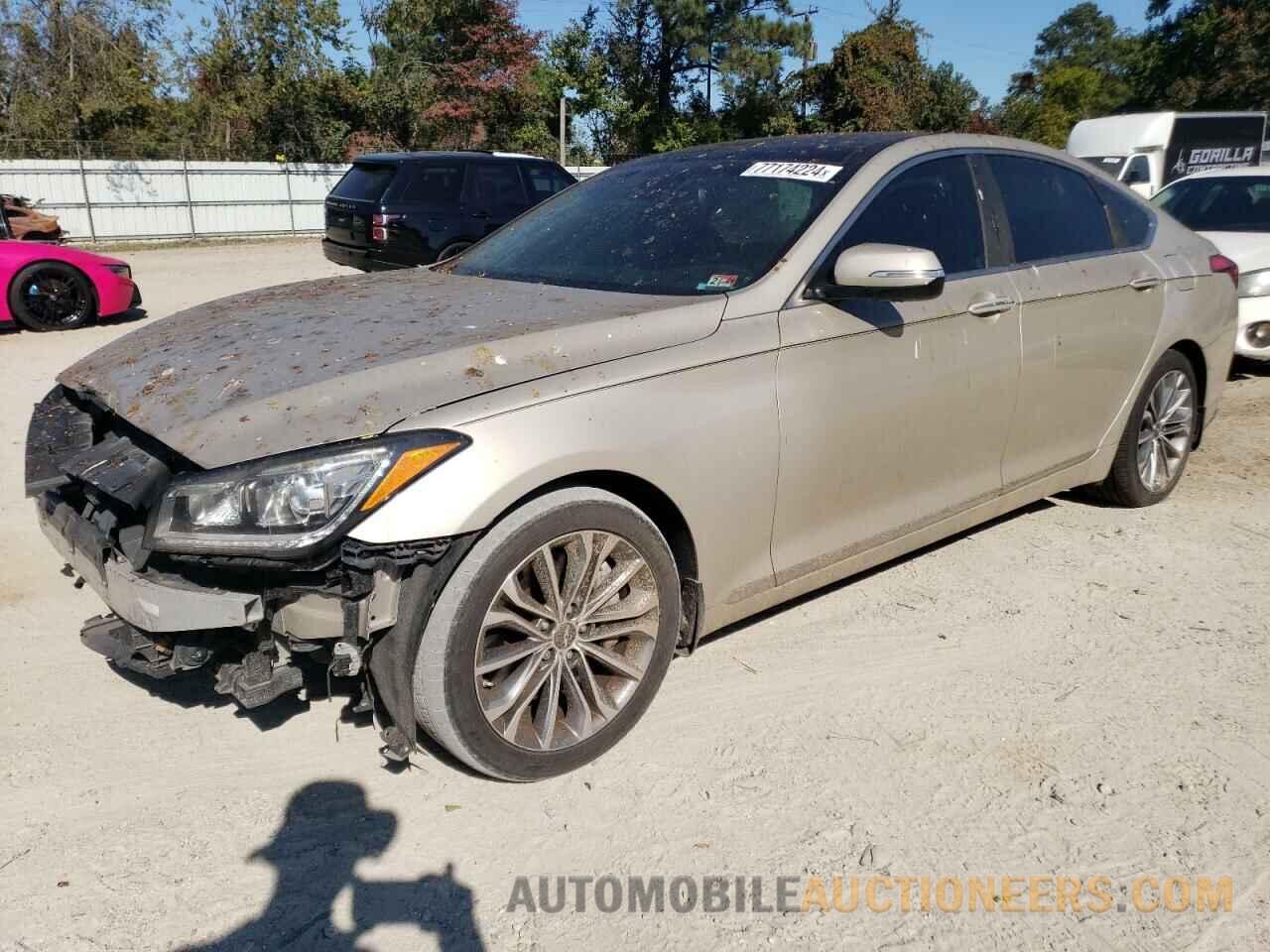 KMHGN4JEXFU081636 HYUNDAI GENESIS 2015