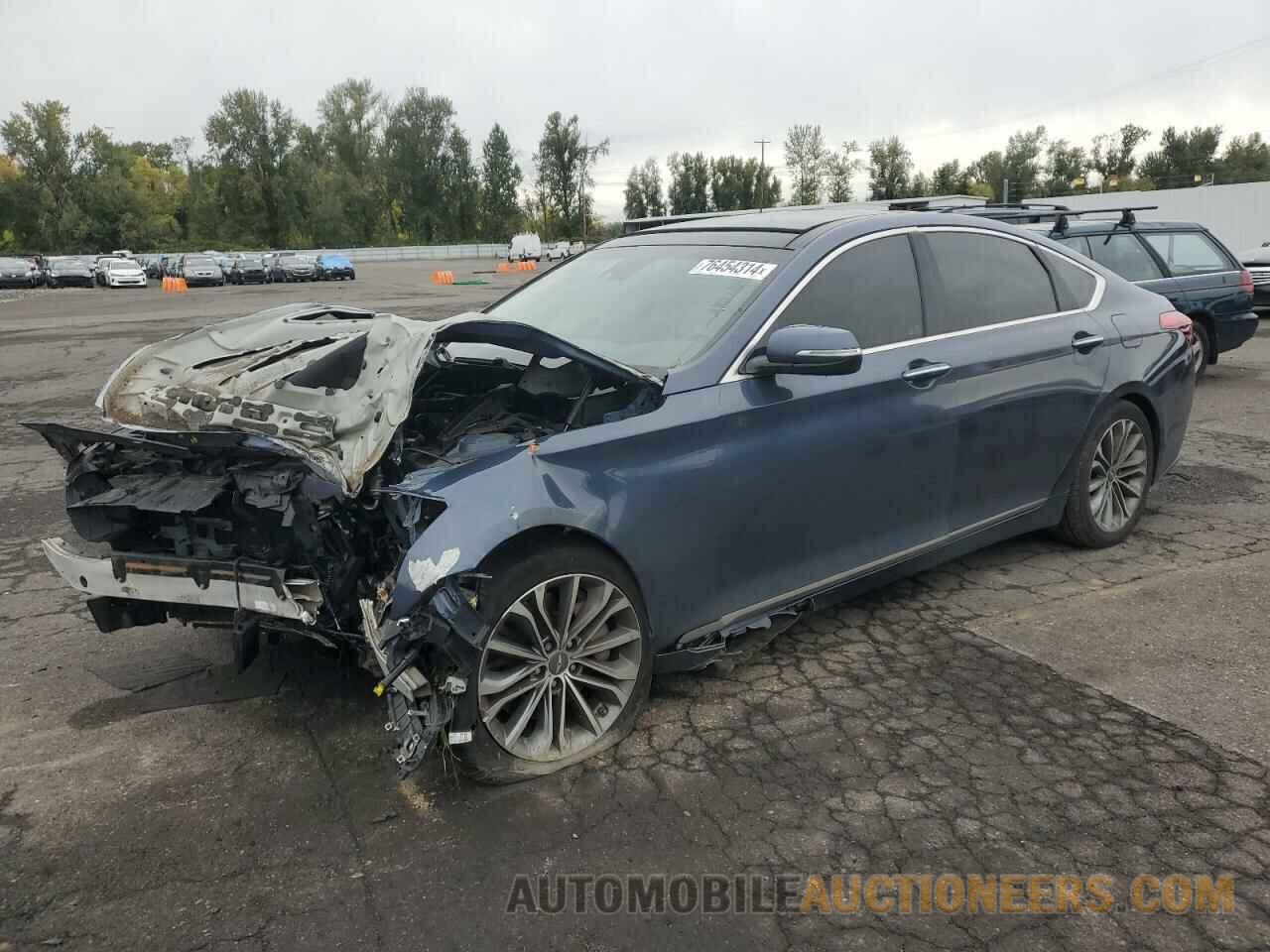 KMHGN4JEXFU101304 HYUNDAI GENESIS 2015