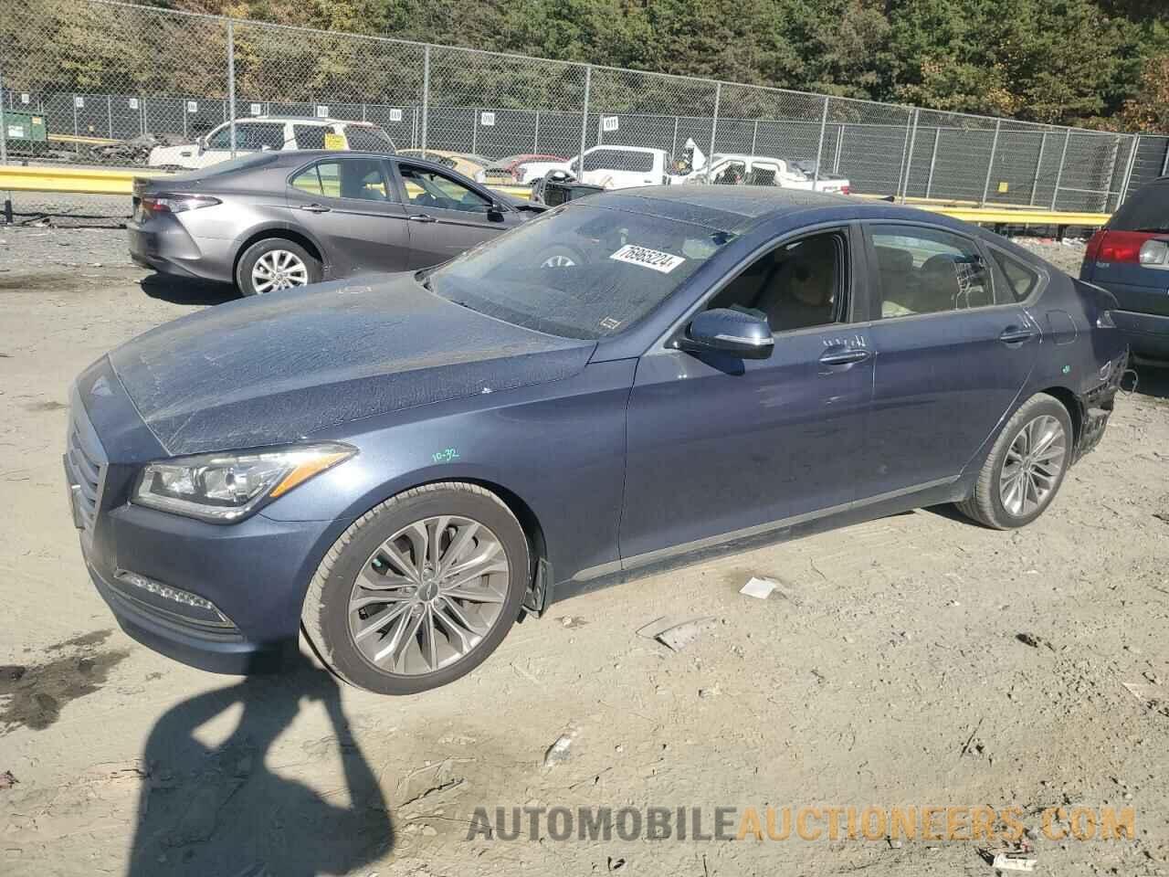 KMHGN4JEXGU106133 HYUNDAI GENESIS 2016