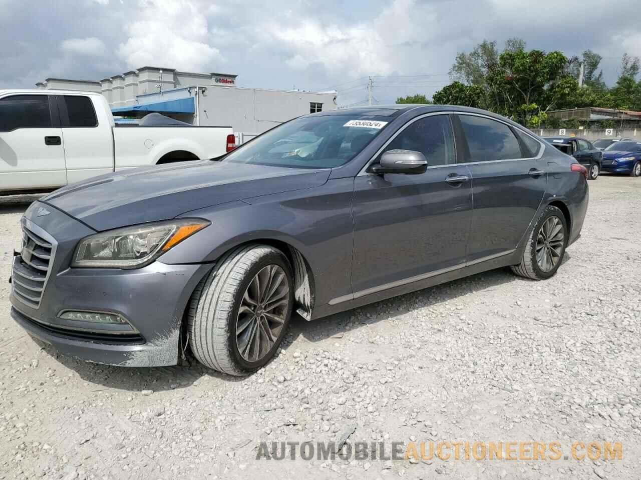 KMHGN4JEXGU118069 HYUNDAI GENESIS 2016