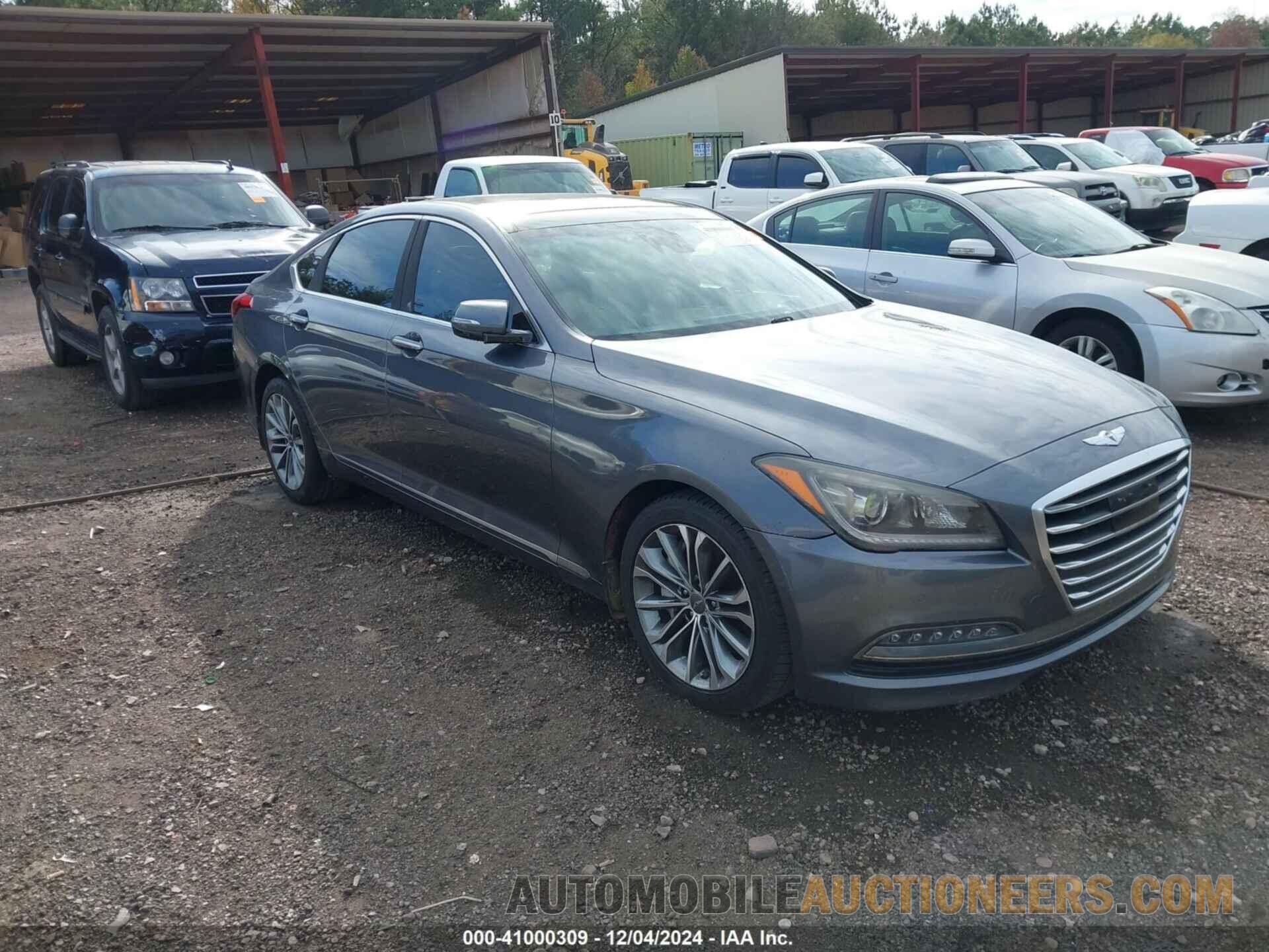 KMHGN4JEXGU118542 HYUNDAI GENESIS 2016