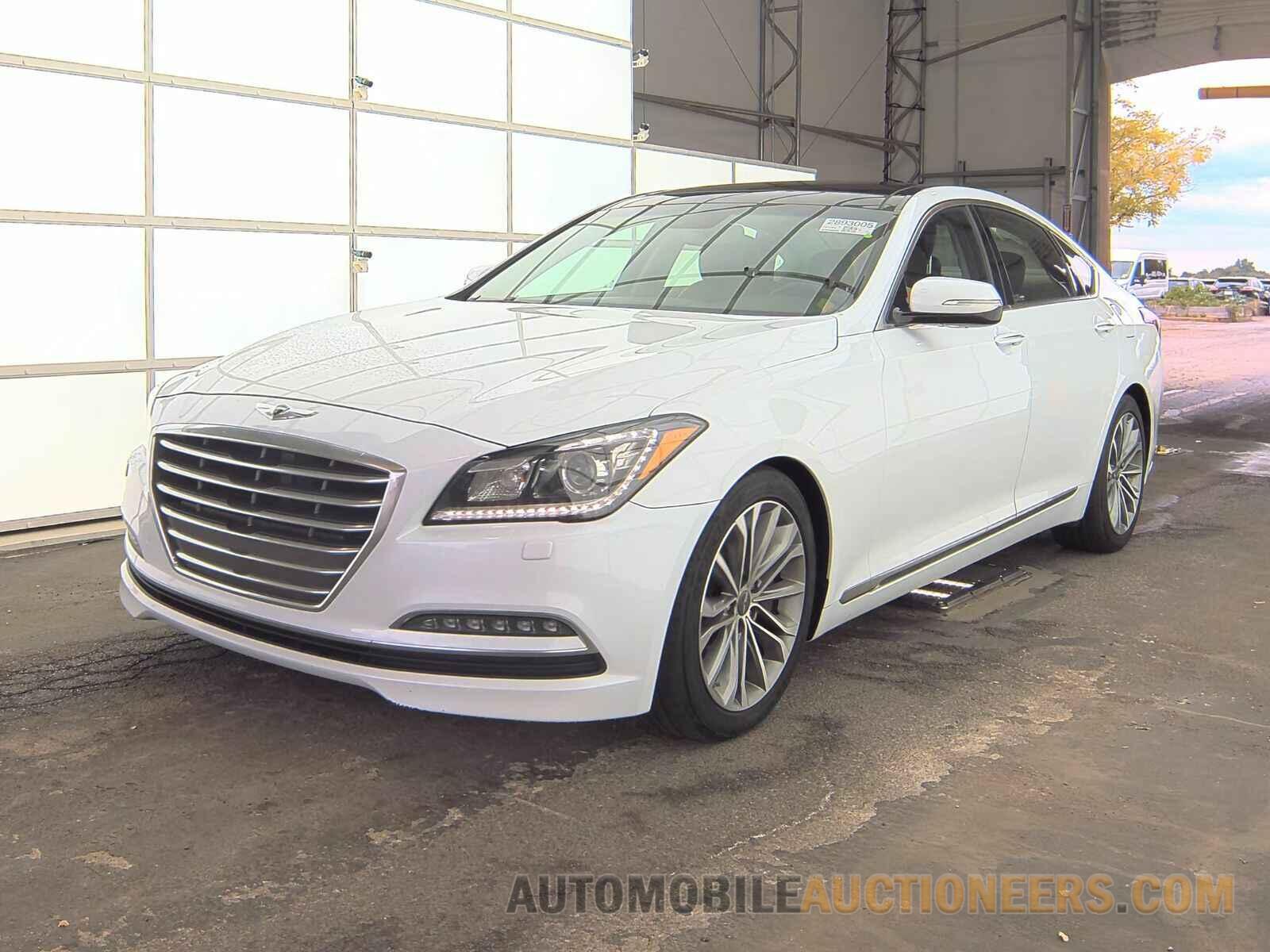 KMHGN4JEXGU134806 Hyundai Genesis 2016