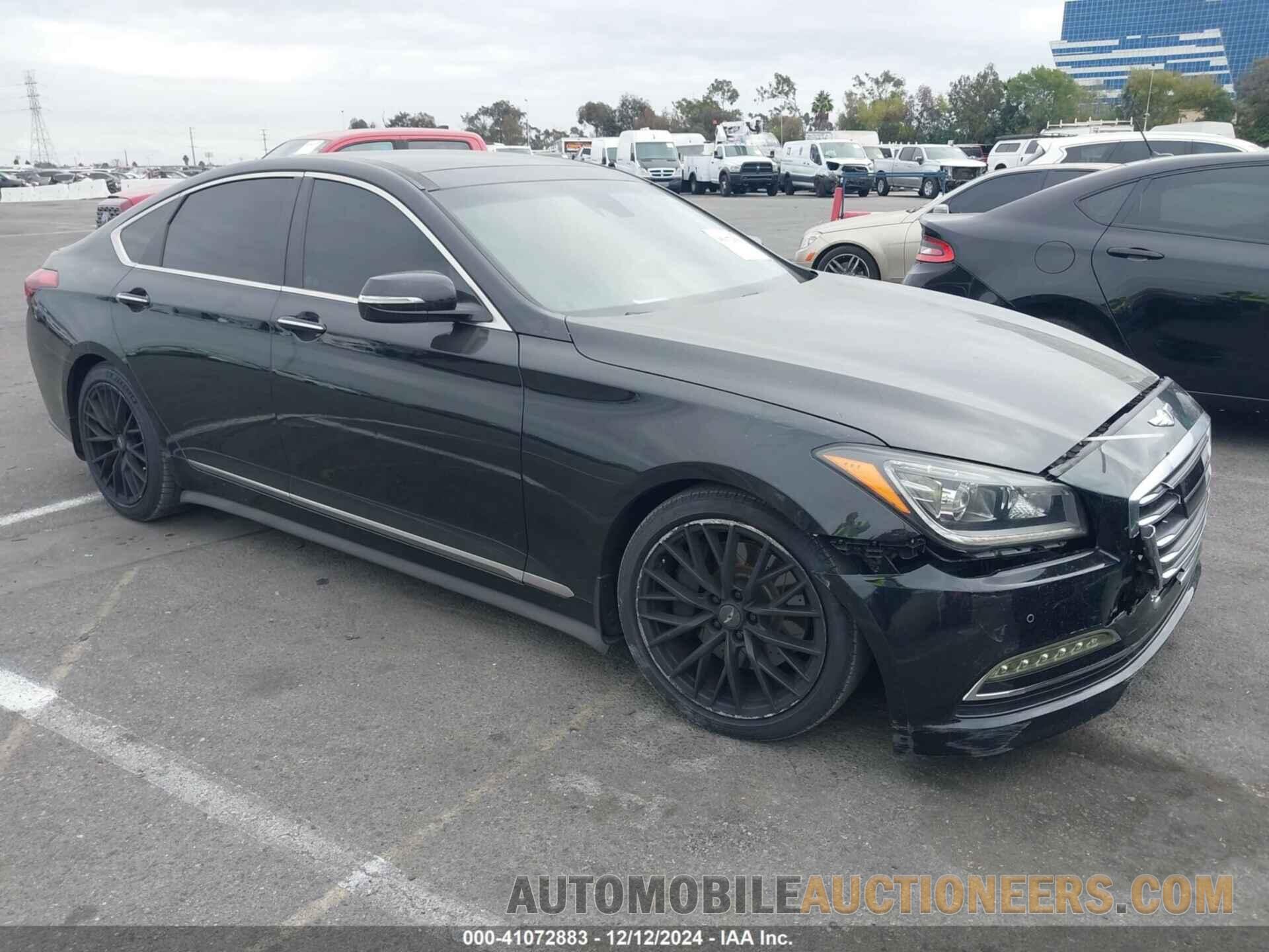 KMHGN4JEXGU136152 HYUNDAI GENESIS 2016