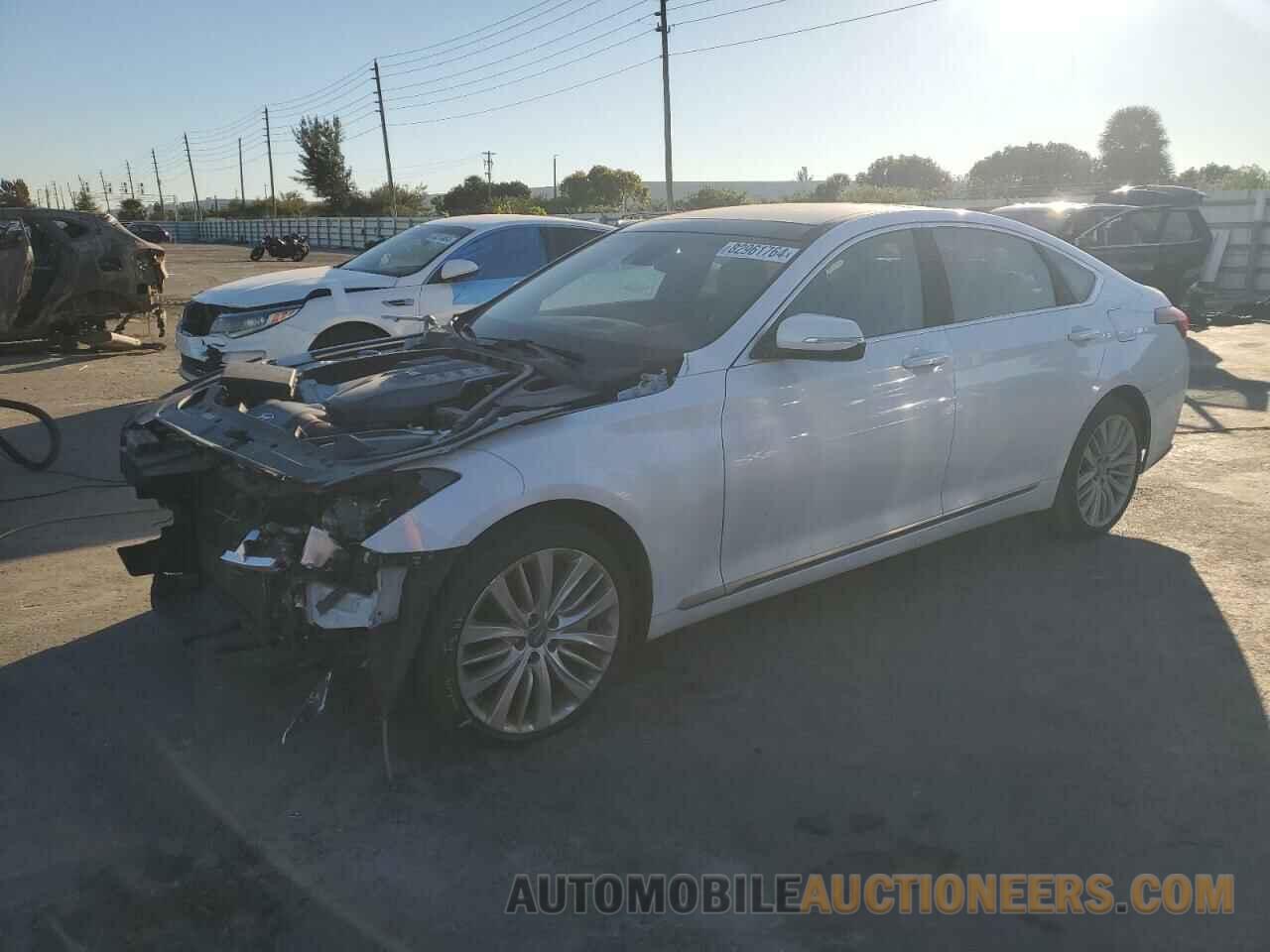 KMHGN4JF2FU020810 HYUNDAI GENESIS 2015