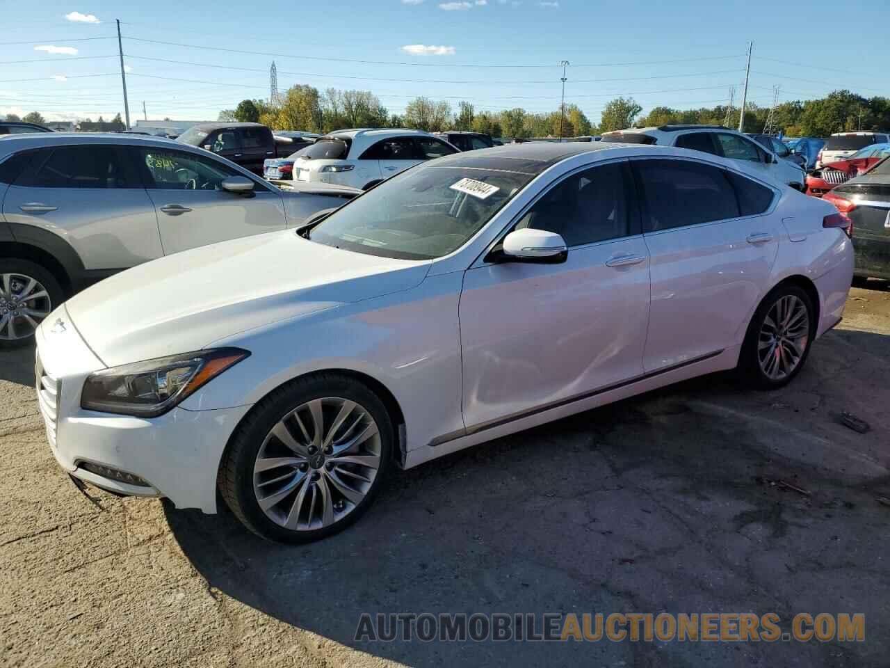 KMHGN4JF7FU031186 HYUNDAI GENESIS 2015