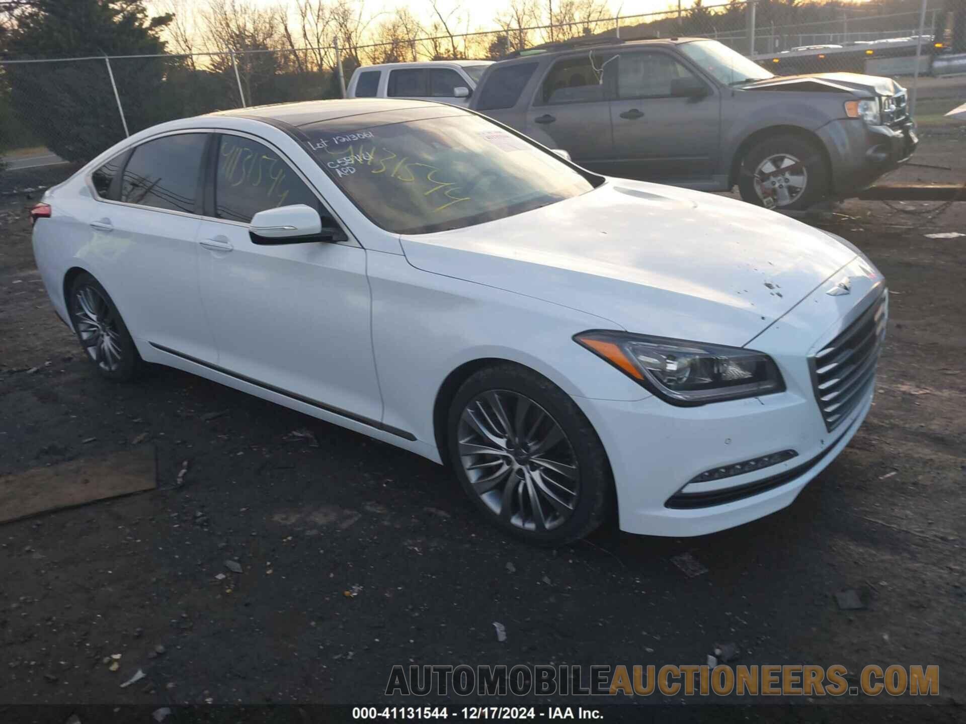 KMHGN4JF8FU062687 HYUNDAI GENESIS 2015