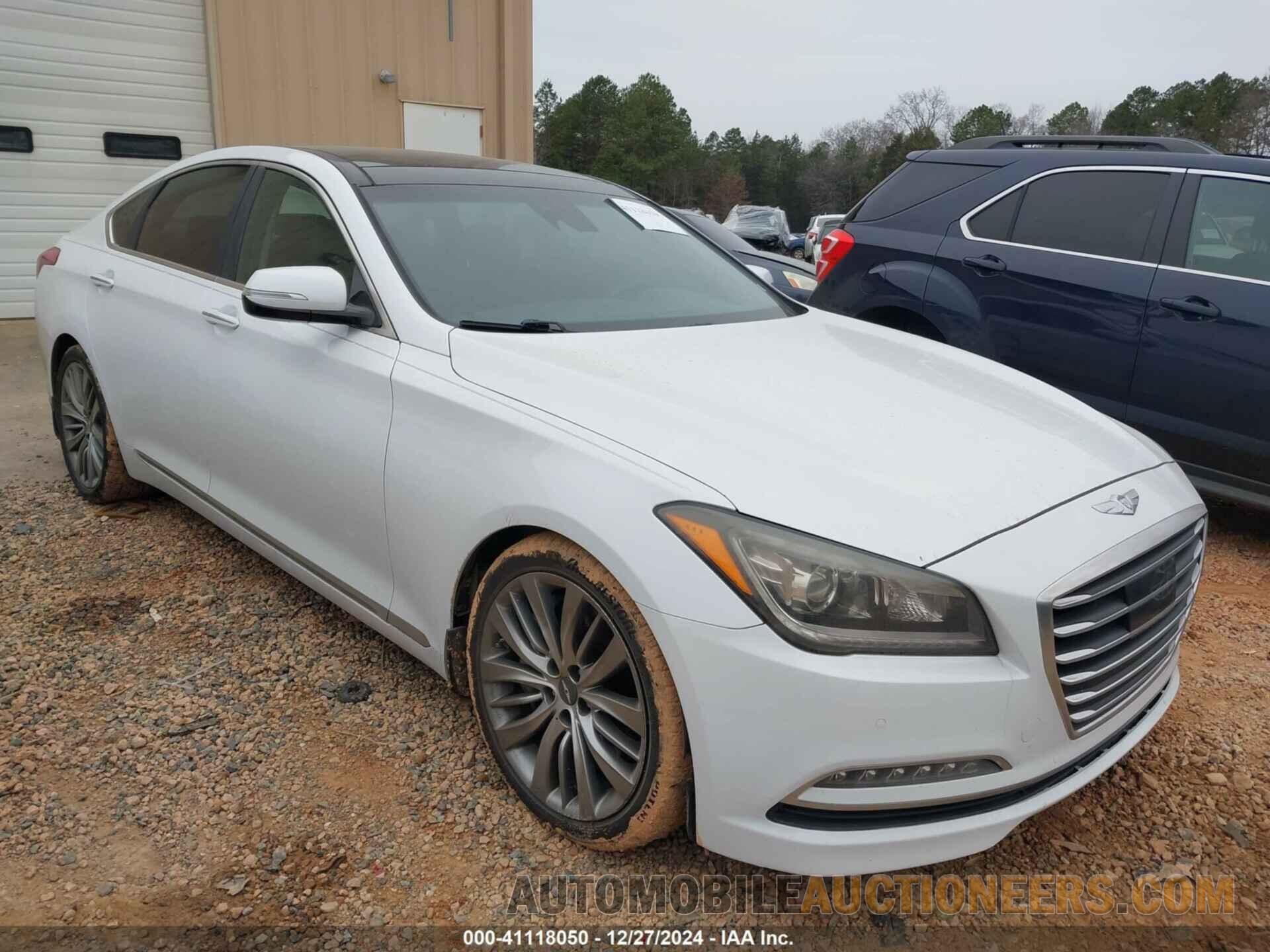 KMHGN4JF8FU073687 HYUNDAI GENESIS 2015