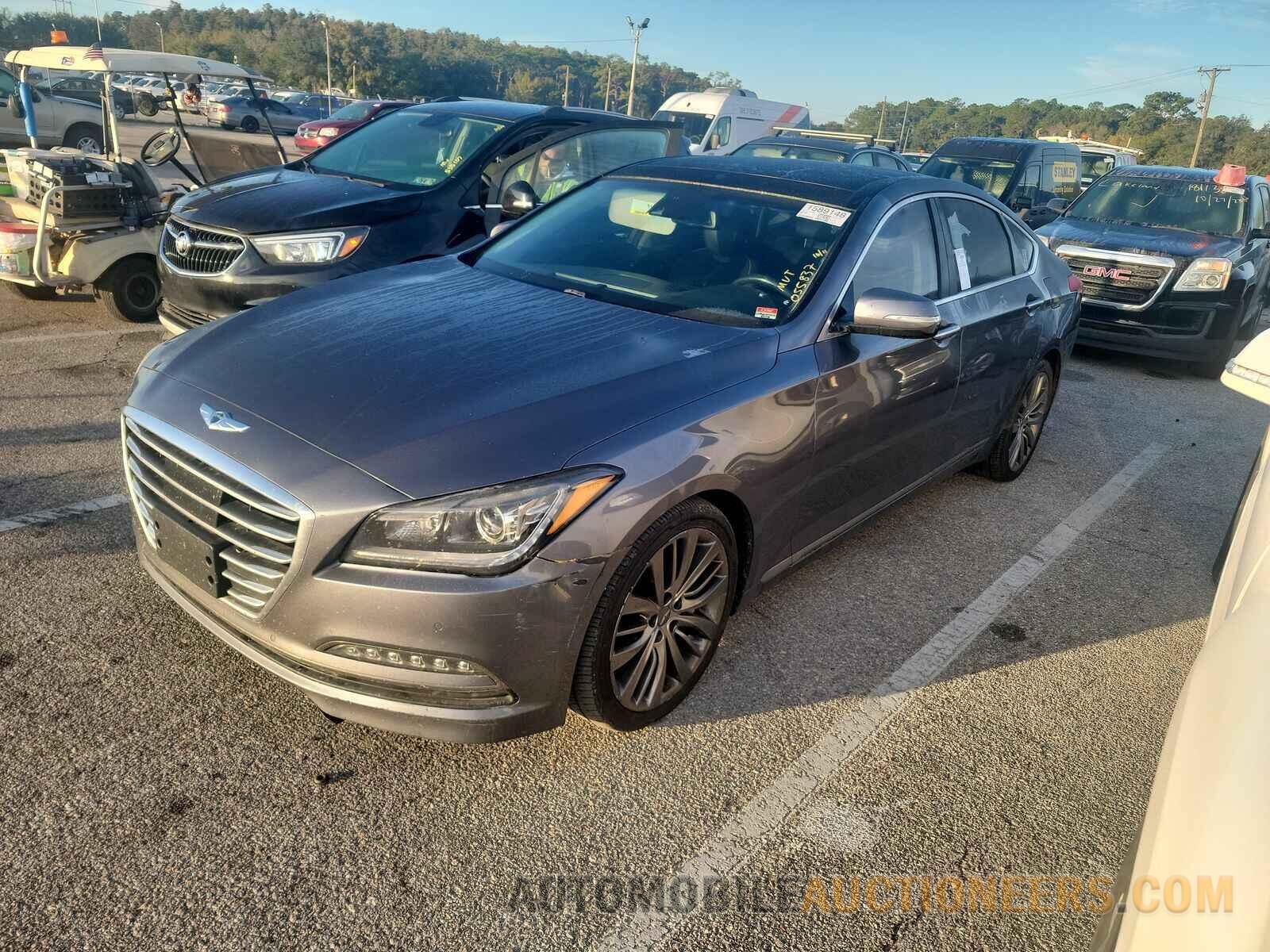 KMHGN4JFXFU055837 Hyundai Genesis 2015