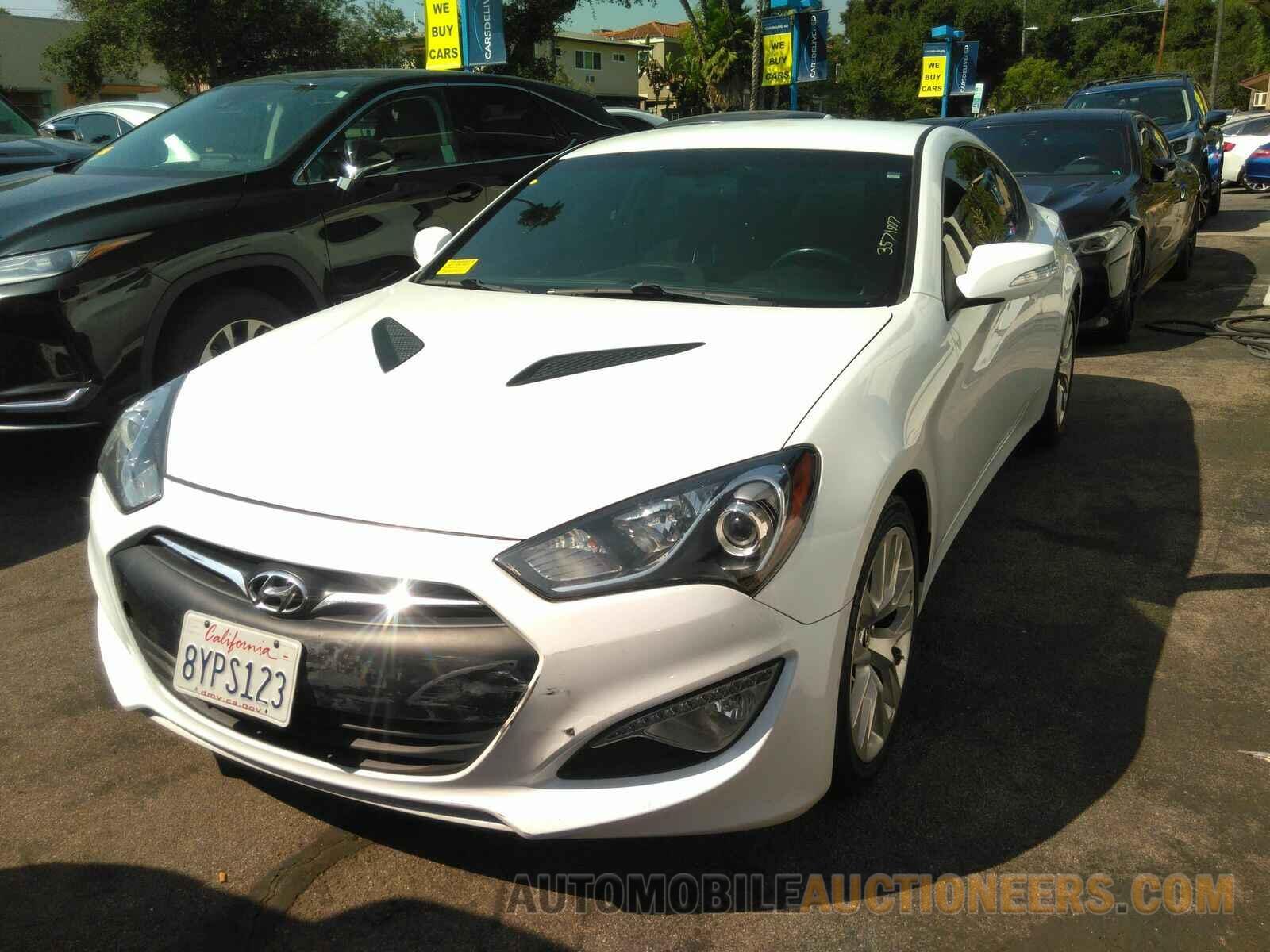 KMHHT6KJ4GU131532 Hyundai Genesis Coupe 2016