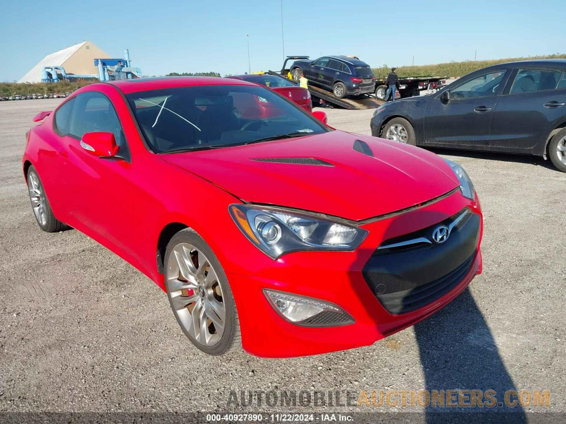 KMHHU6KJ7FU129995 HYUNDAI GENESIS 2015