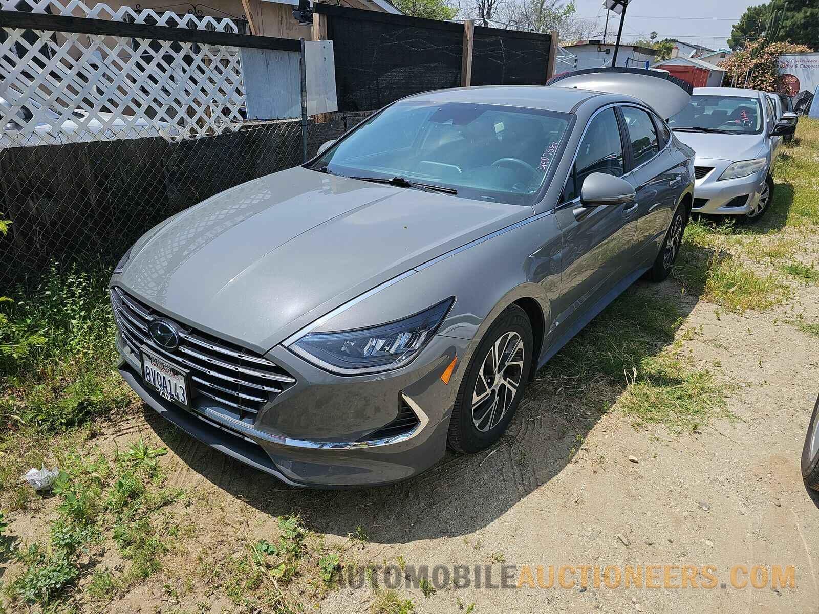 KMHL24JJXMA027546 Hyundai Sonata Hybrid 2021