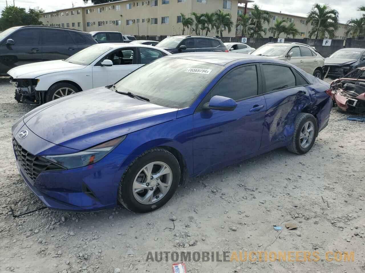 KMHLL4AG0NU332751 HYUNDAI ELANTRA 2022