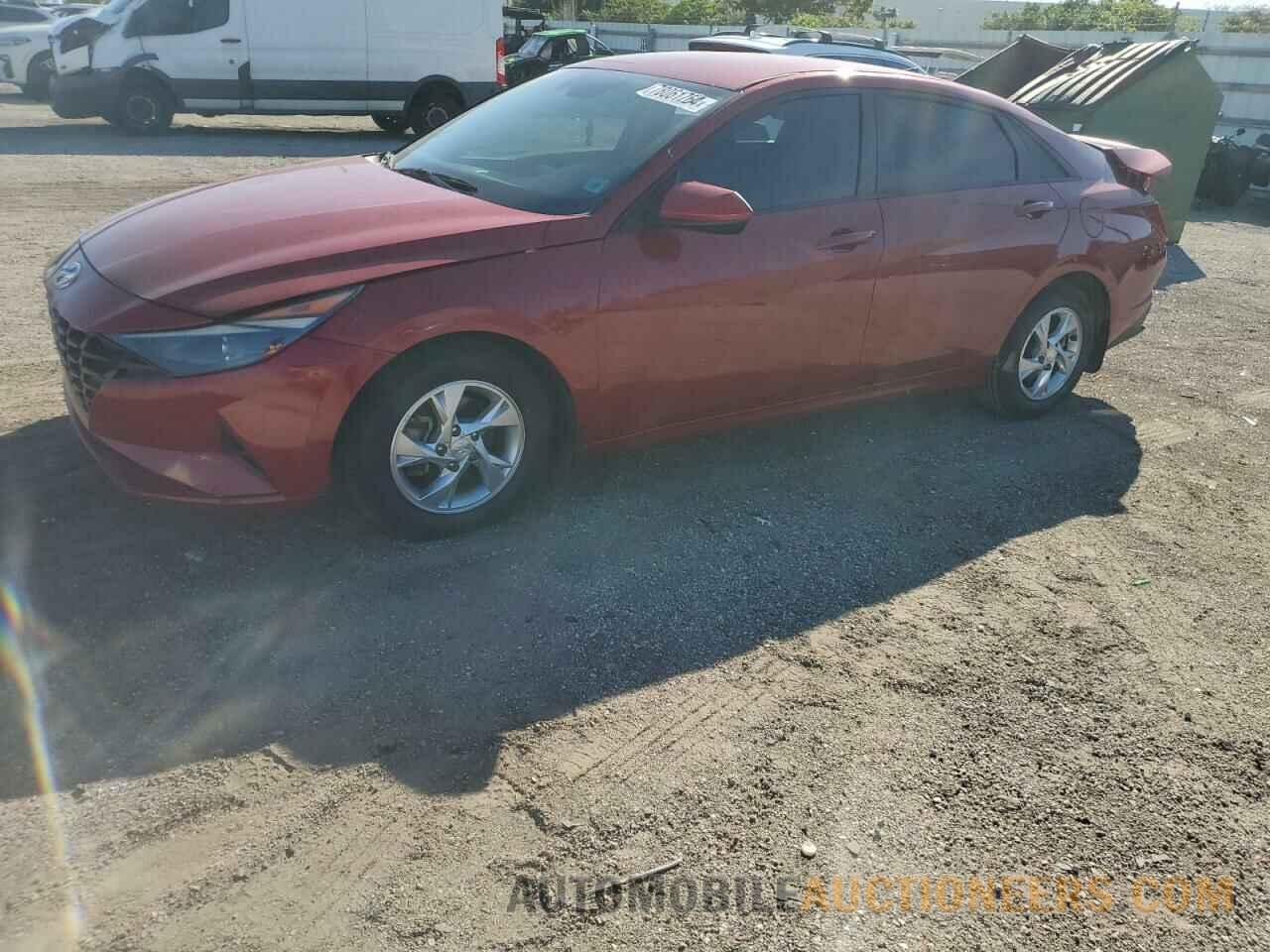 KMHLL4AG1MU157358 HYUNDAI ELANTRA 2021