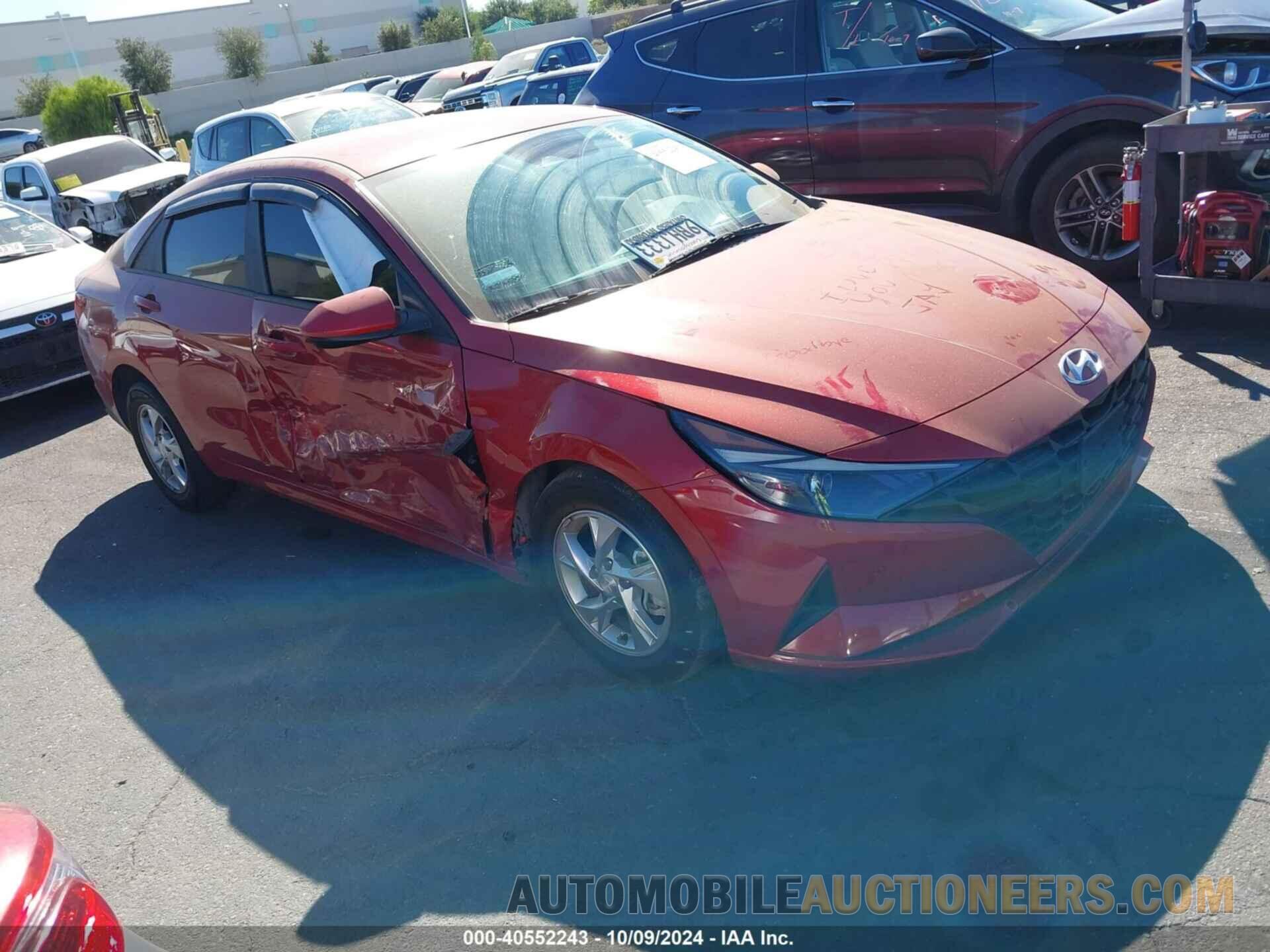 KMHLL4AG4NU349763 HYUNDAI ELANTRA 2022